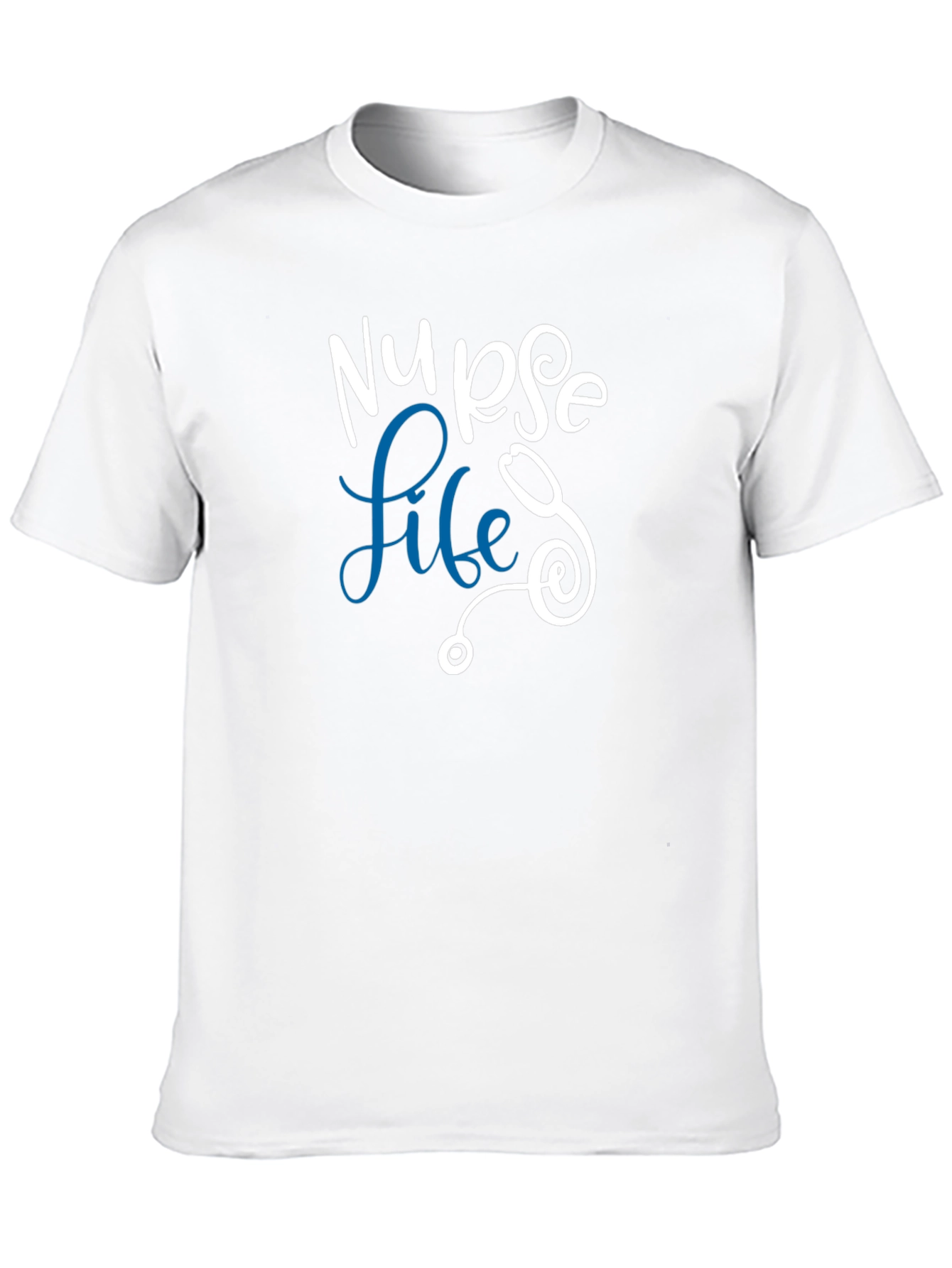 Nurse Life Tee - Stethoscope Design