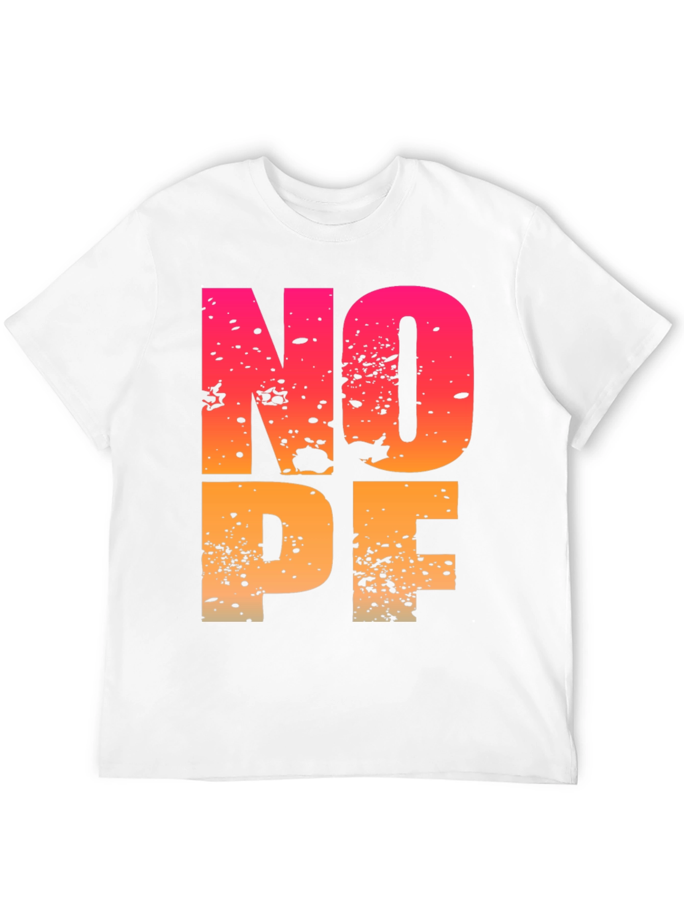 NOPE Graphic Tee - Mens Black T-Shirt