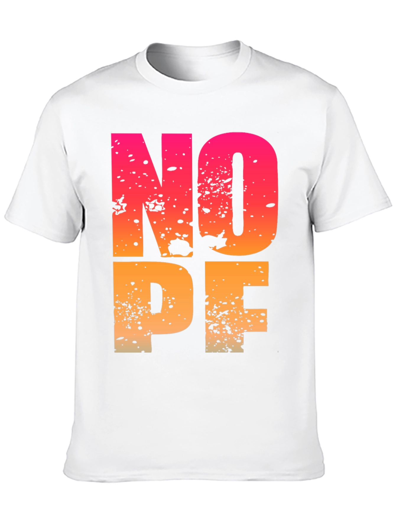 NOPE Graphic Tee - Mens Black T-Shirt