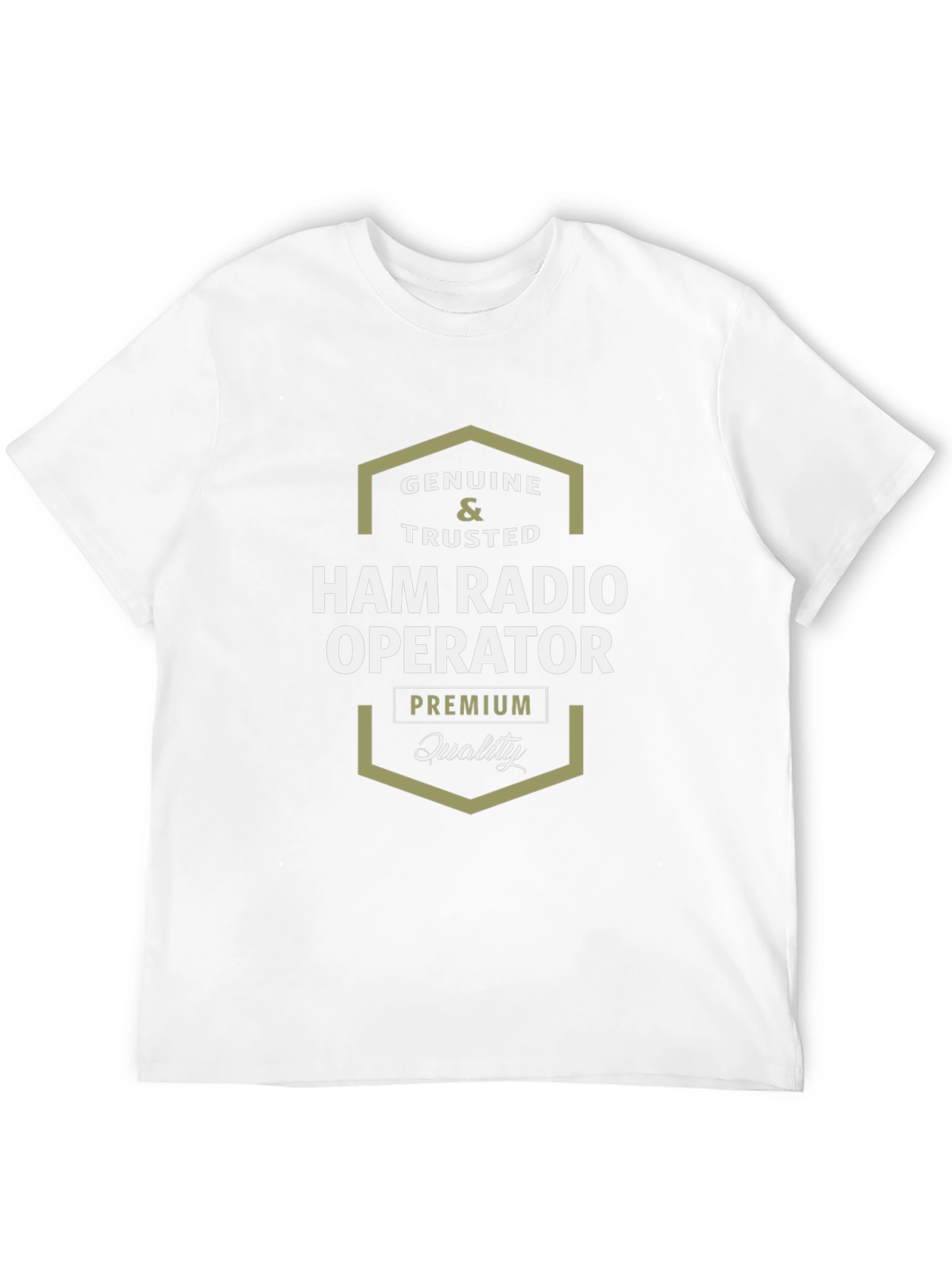Genuine Ham Radio Operator Premium Quality T-Shirt