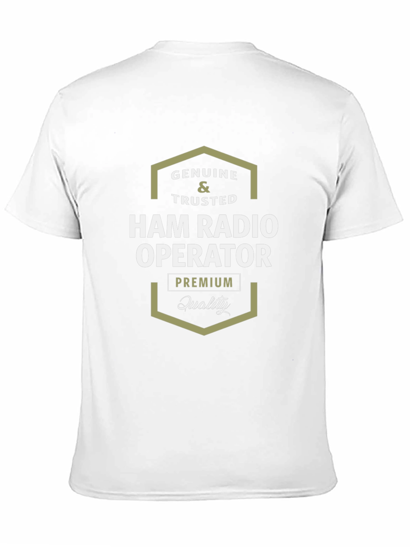 Genuine Ham Radio Operator Premium Quality T-Shirt