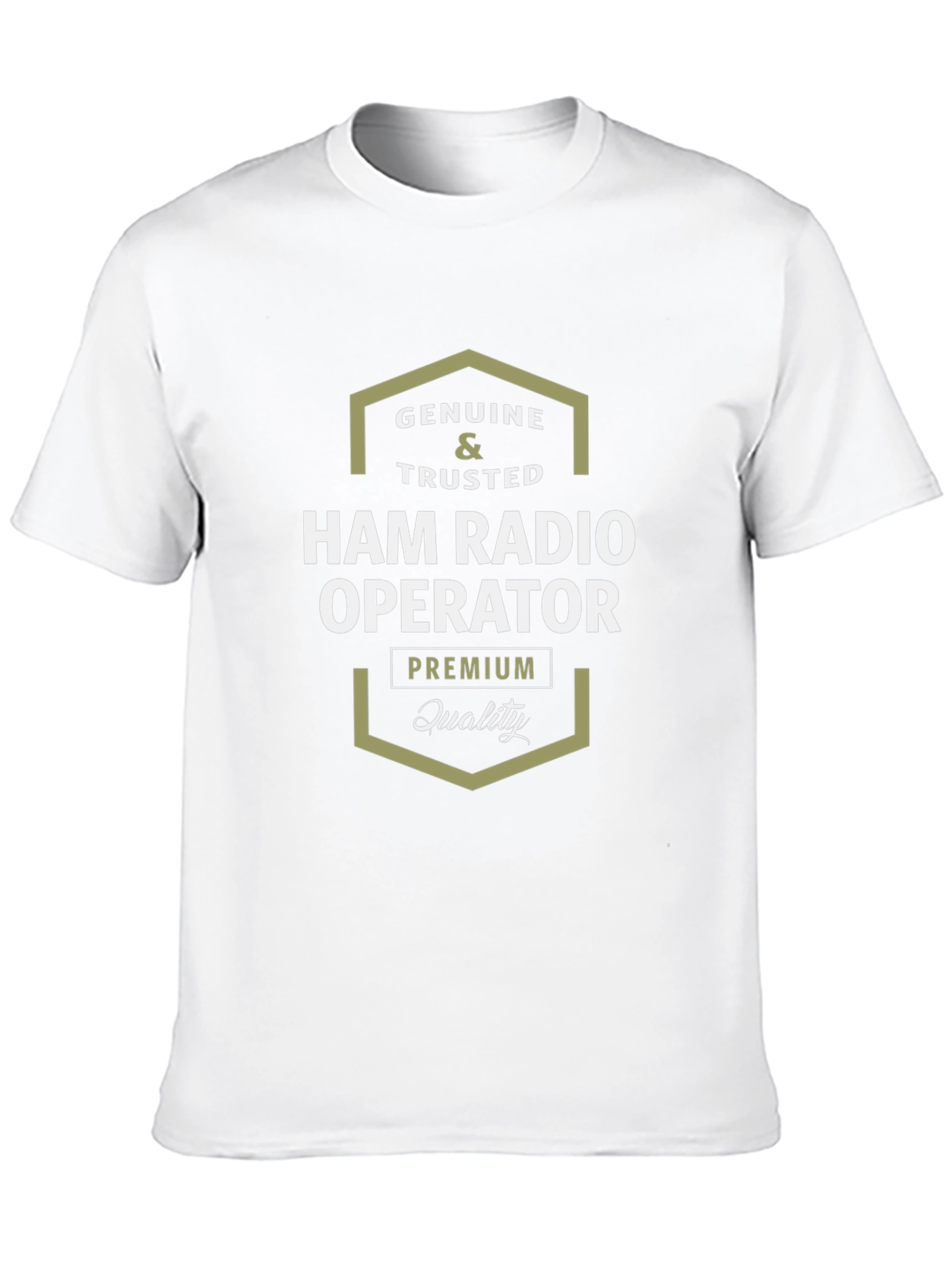 Genuine Ham Radio Operator Premium Quality T-Shirt