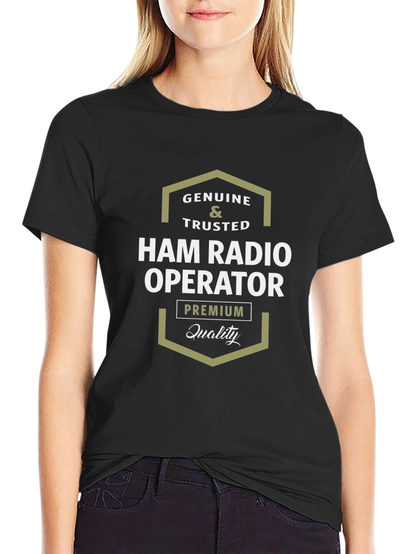 Genuine Ham Radio Operator Premium Quality T-Shirt