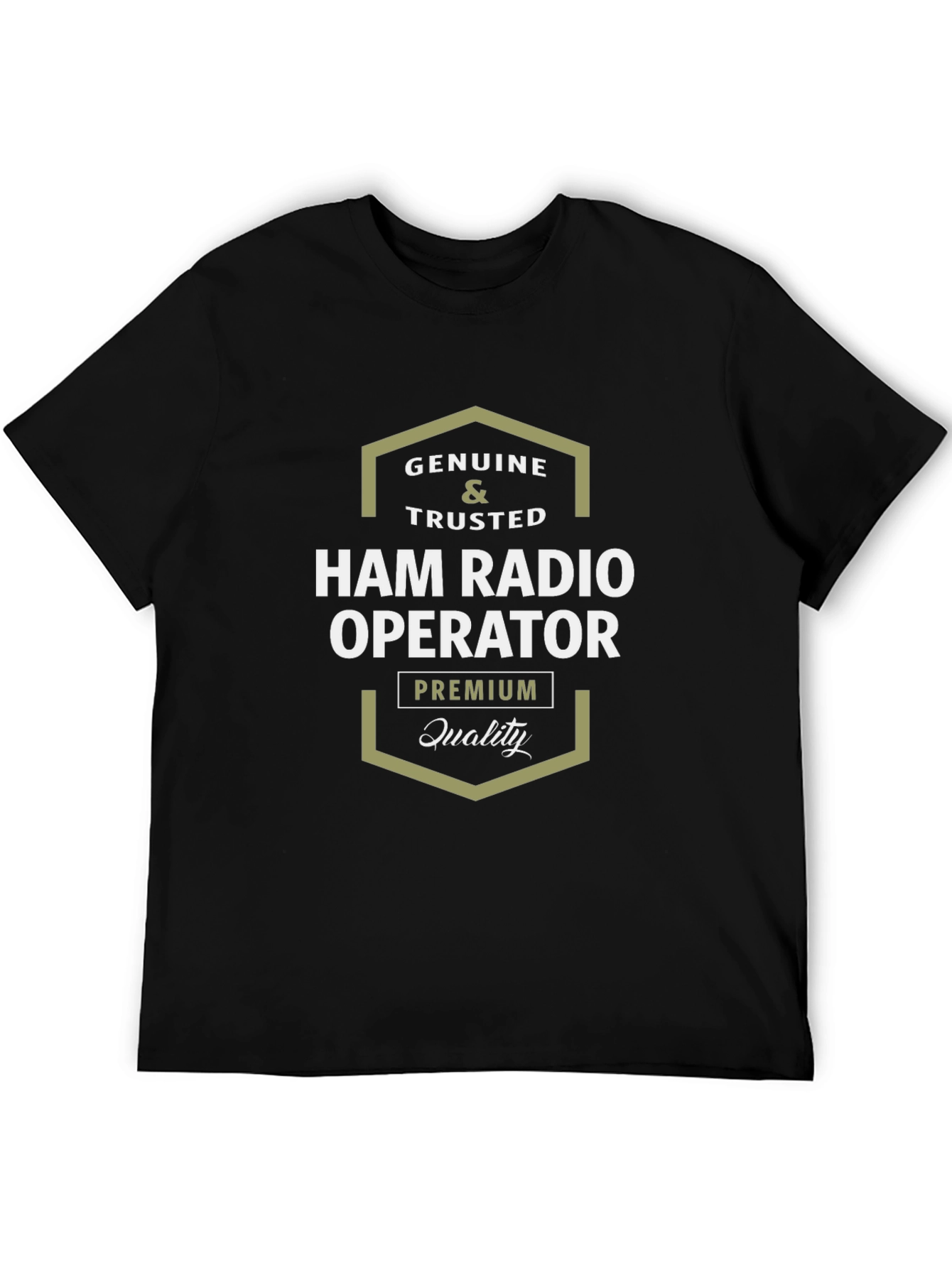 Genuine Ham Radio Operator Premium Quality T-Shirt