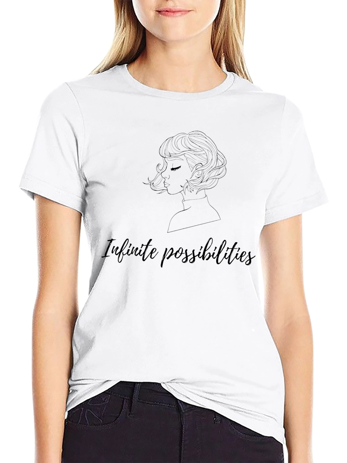 Infinite Possibilities Graphic Tee - Stylish Comfort