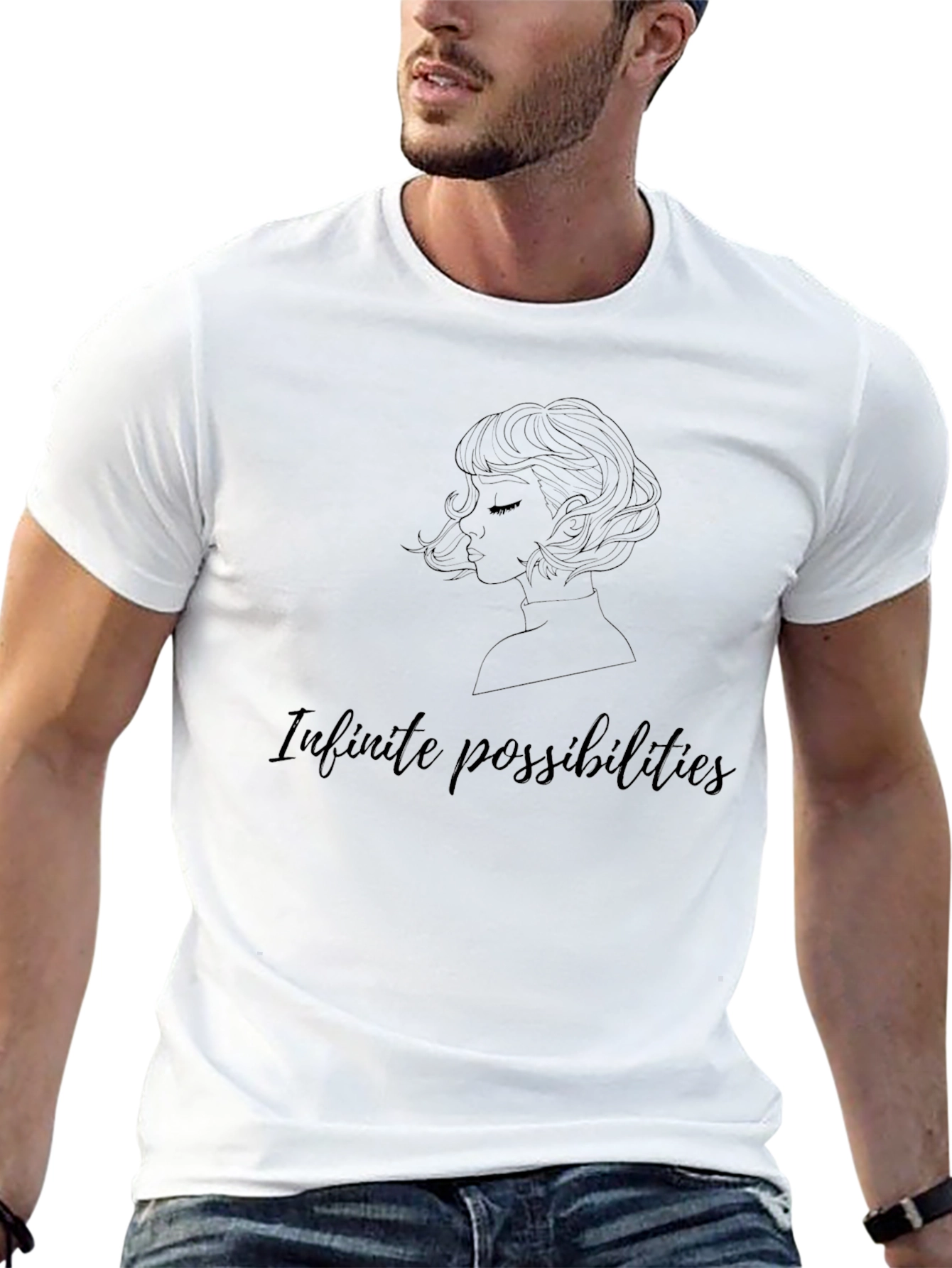Infinite Possibilities Graphic Tee - Stylish Comfort