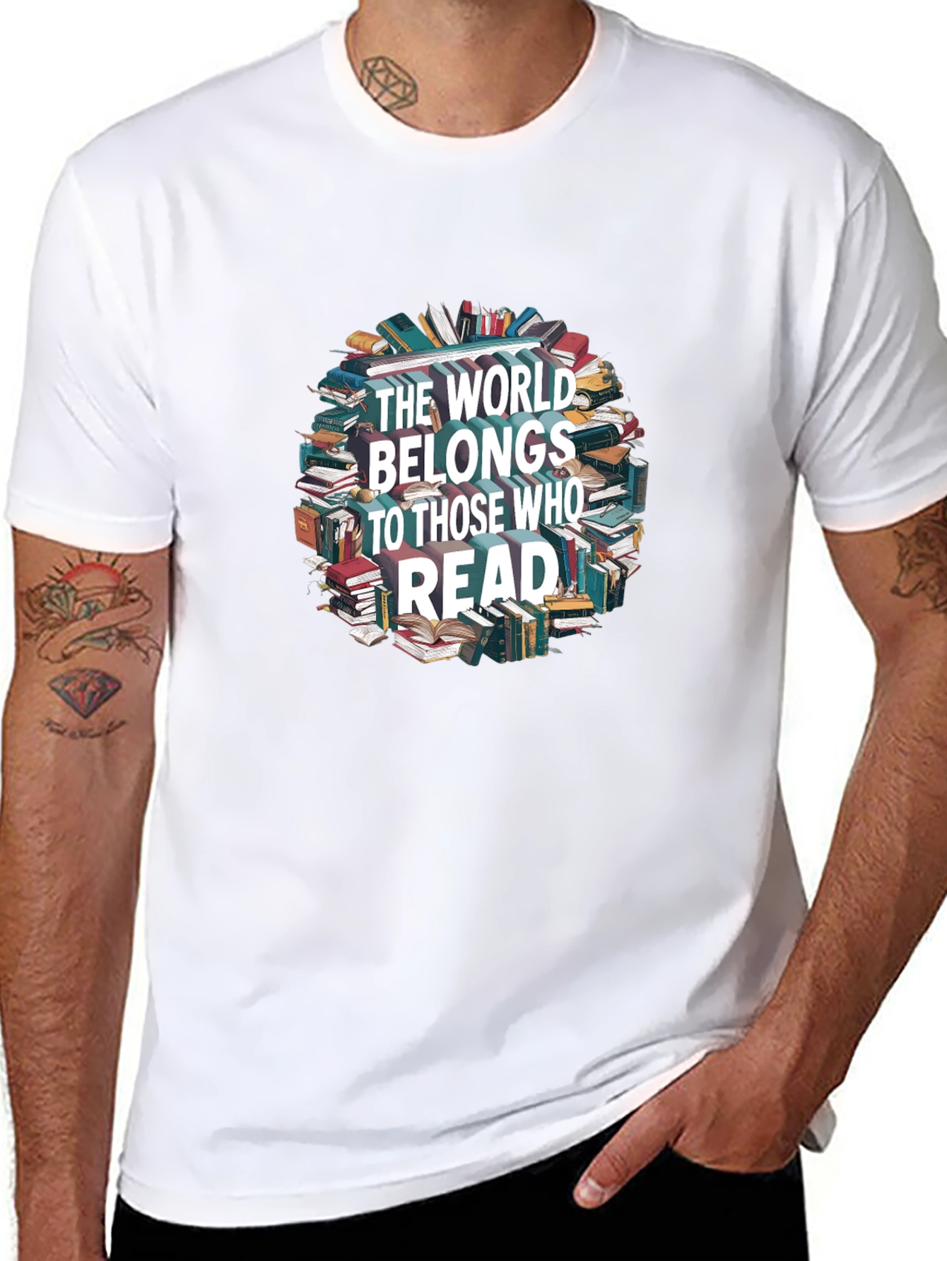 The World Belongs To Those Who Read T-Shirt