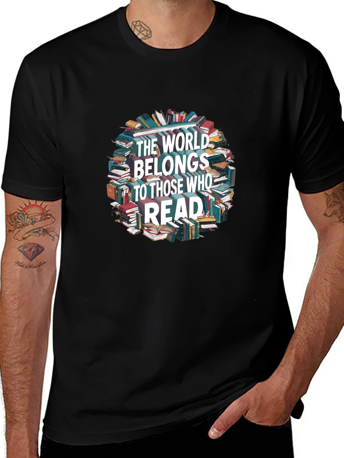 The World Belongs To Those Who Read T-Shirt