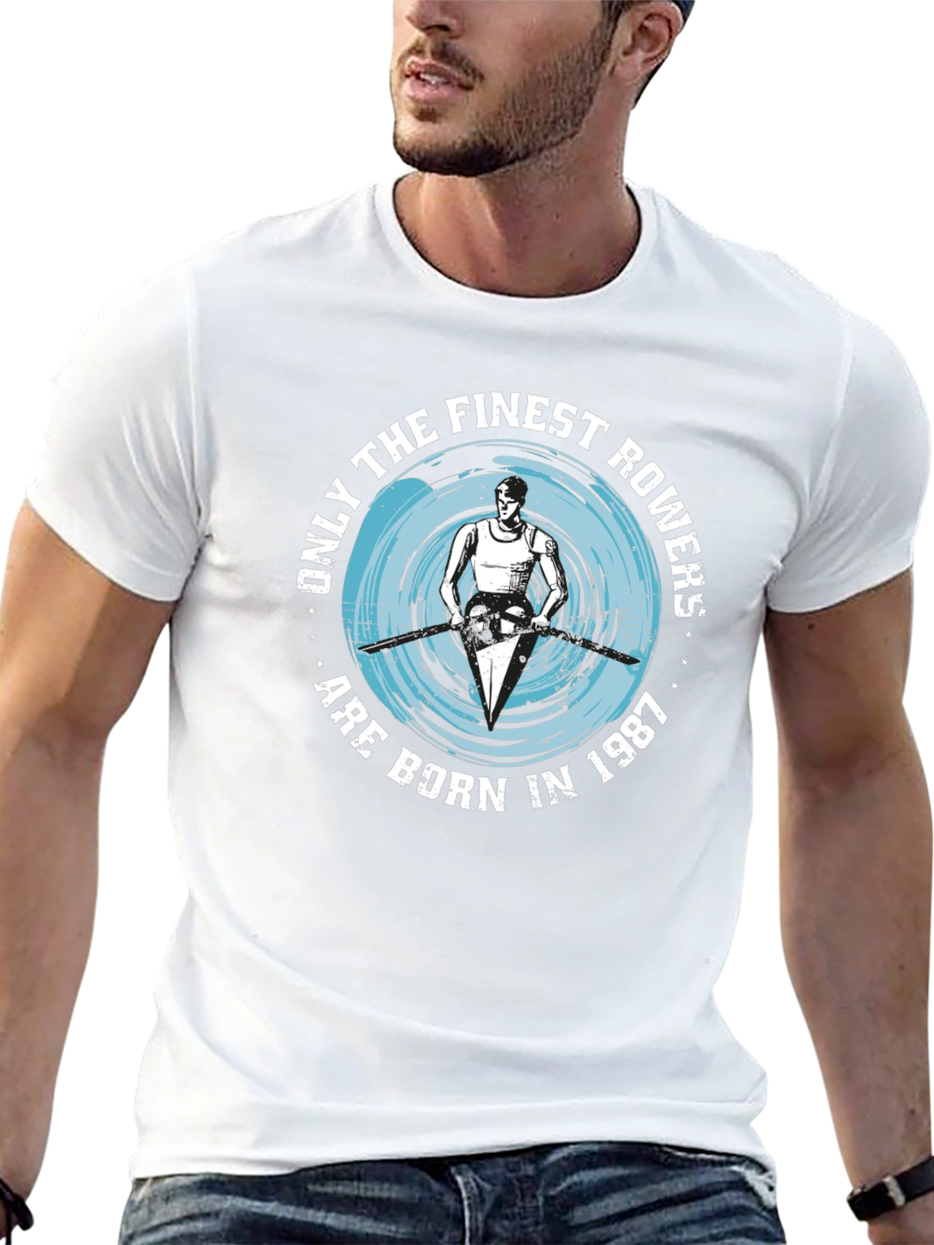 Finest Rowers Born in 1987 Graphic T-Shirt