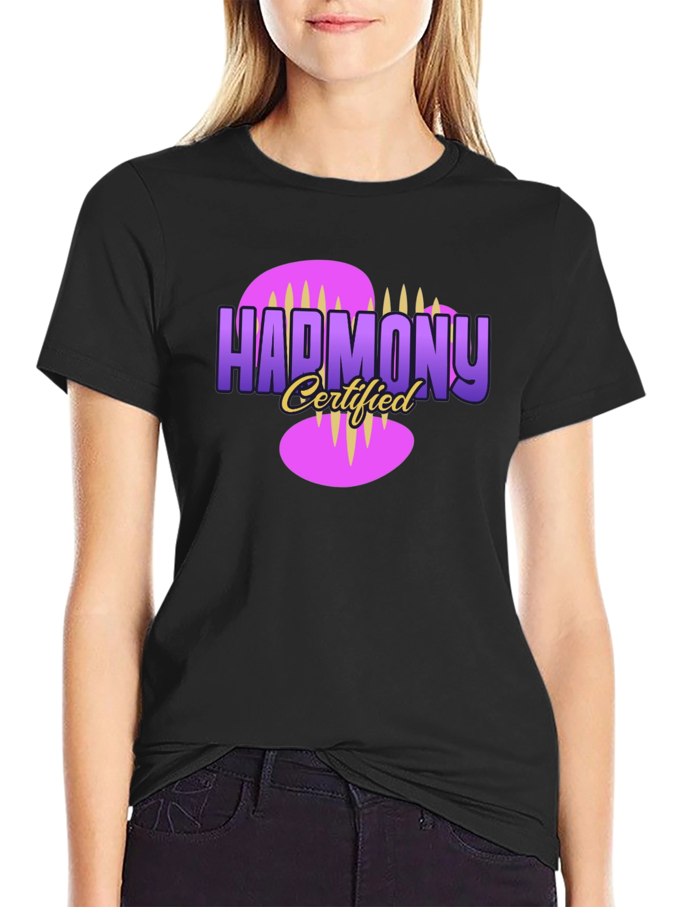 Harmony Certified Graphic Tee - Cool Design