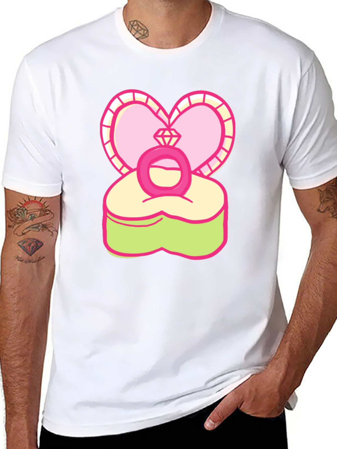 Novelty Ring Box Graphic Tee