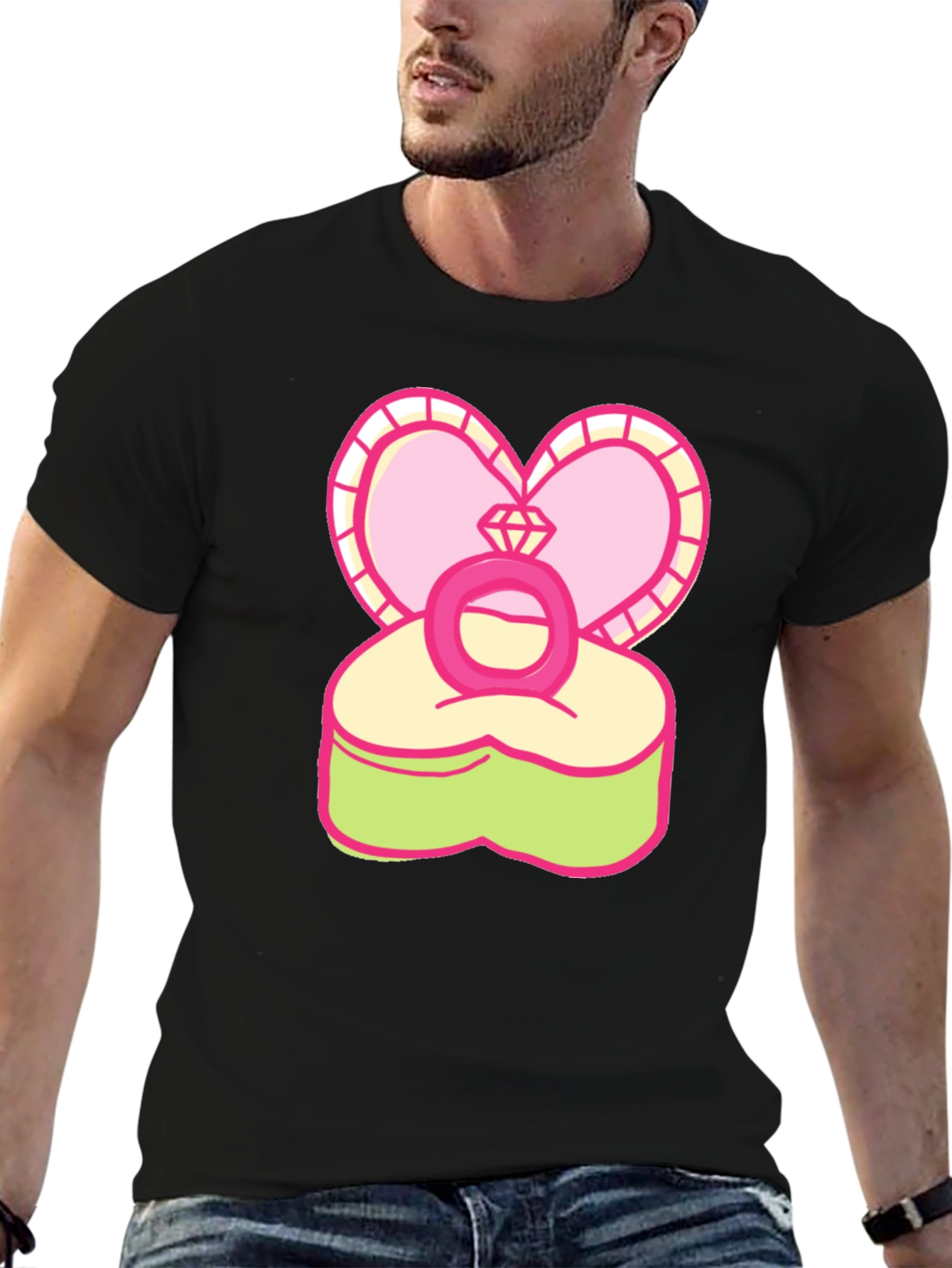 Novelty Ring Box Graphic Tee