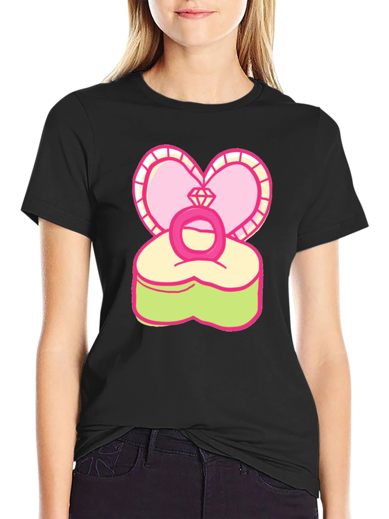 Novelty Ring Box Graphic Tee