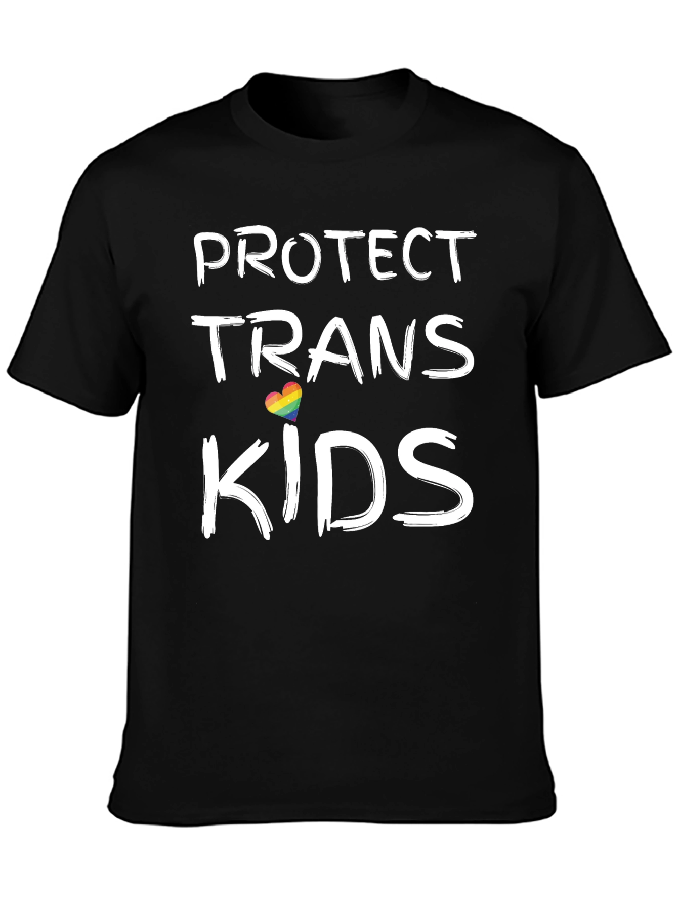 Protect Trans Kids T-Shirt - Black LGBTQ Pride