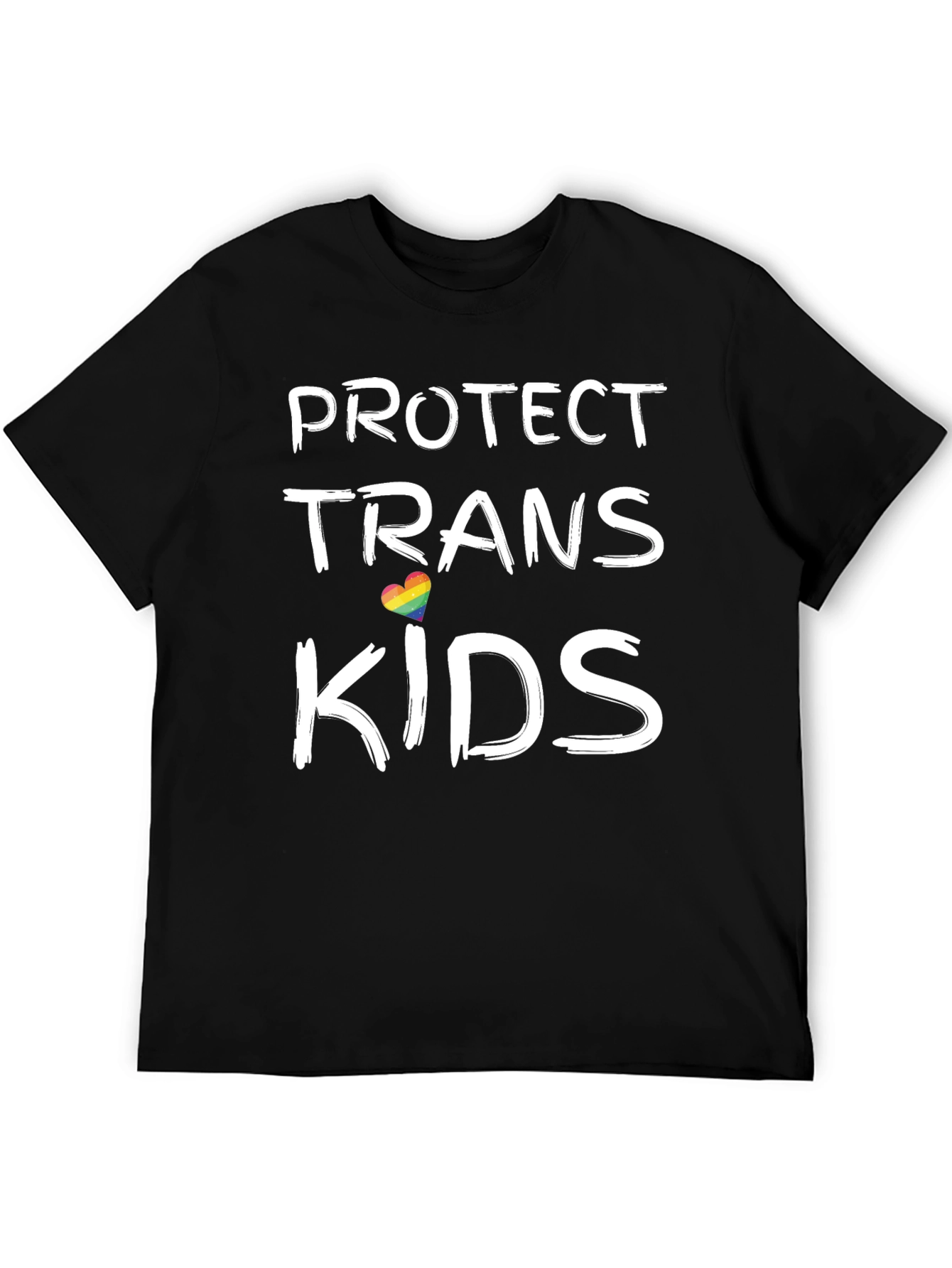Protect Trans Kids T-Shirt - Black LGBTQ Pride