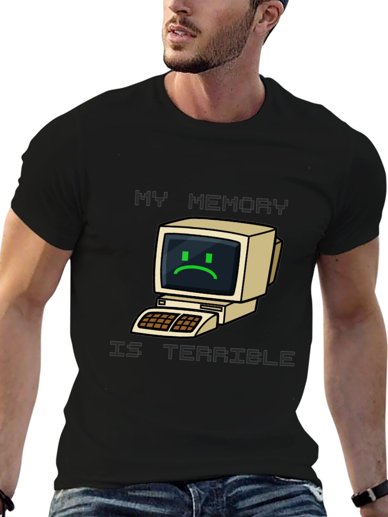 Funny Computer T-Shirt - My Memory Is Terrible