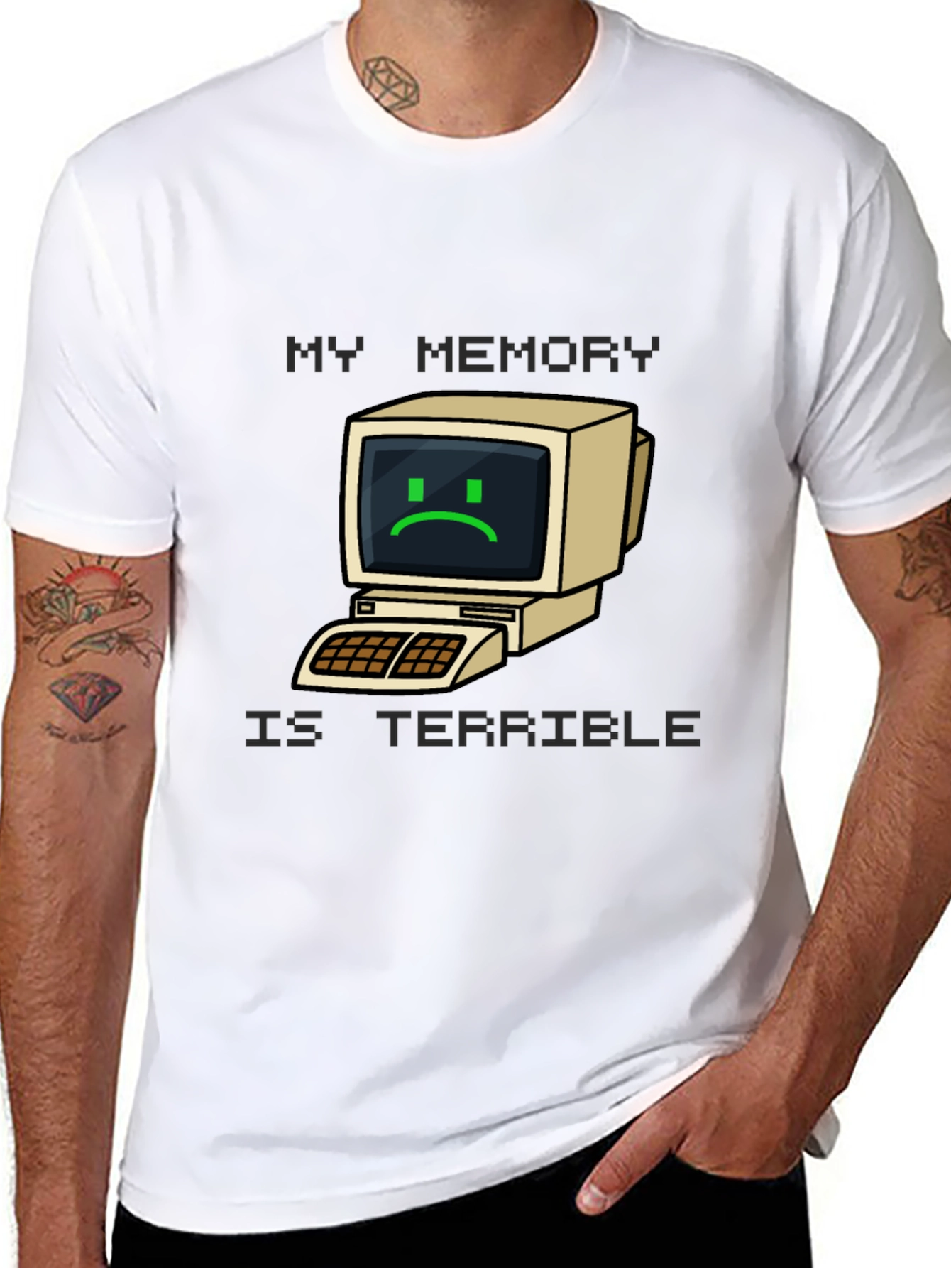 Funny Computer T-Shirt - My Memory Is Terrible