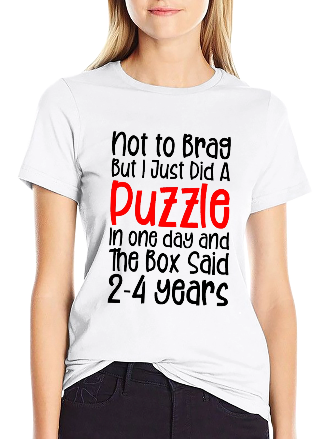 Puzzle Master T-Shirt Funny Adults Kids Unisex