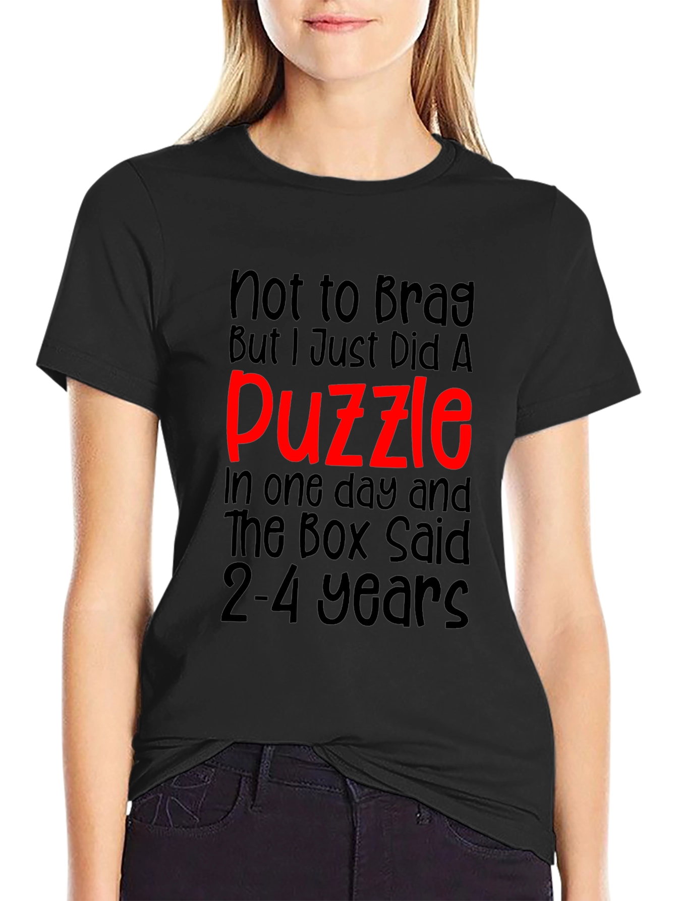 Puzzle Master T-Shirt Funny Adults Kids Unisex