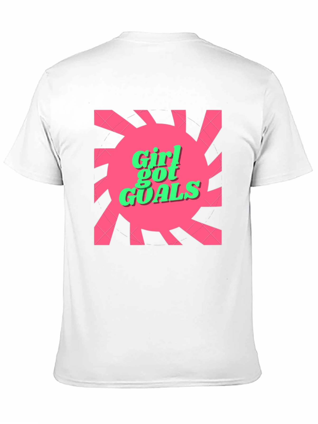 Girl Got Goals Graphic Tee - Trendy and Fun