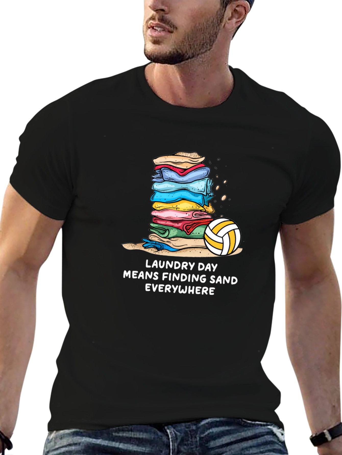 Laundry Day Sand Everywhere T-Shirt