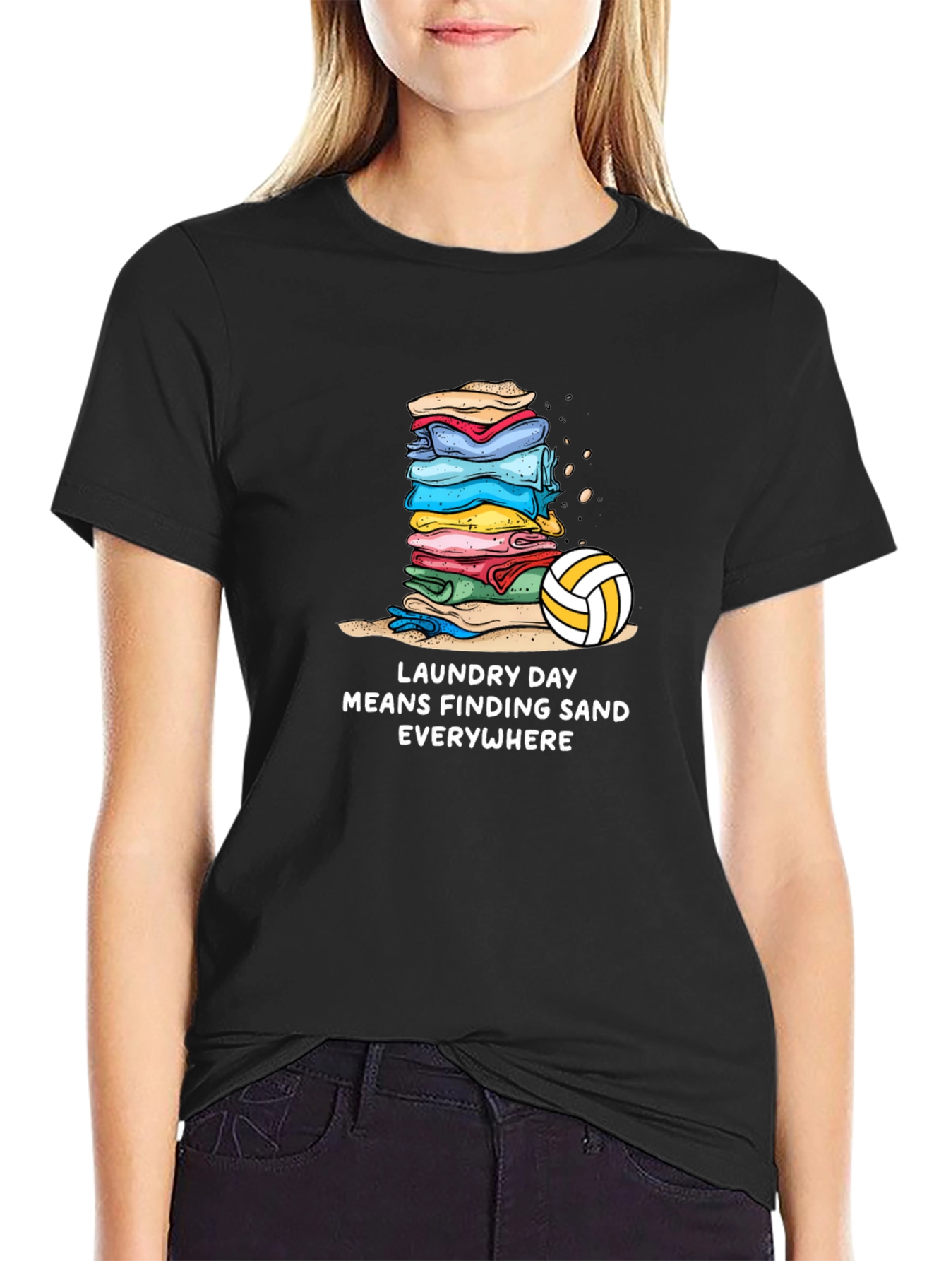 Laundry Day Sand Everywhere T-Shirt
