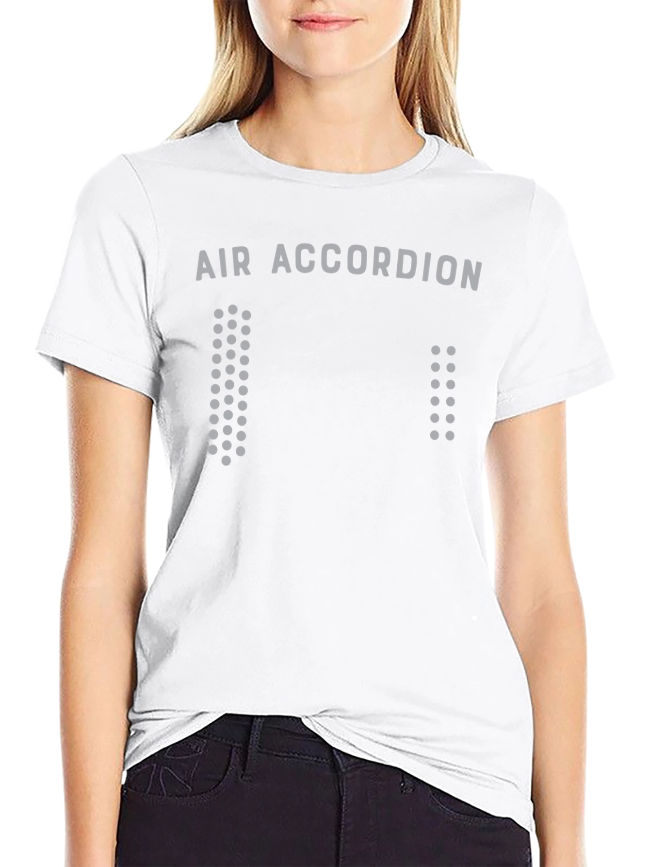 Air Accordion Black Graphic Tee