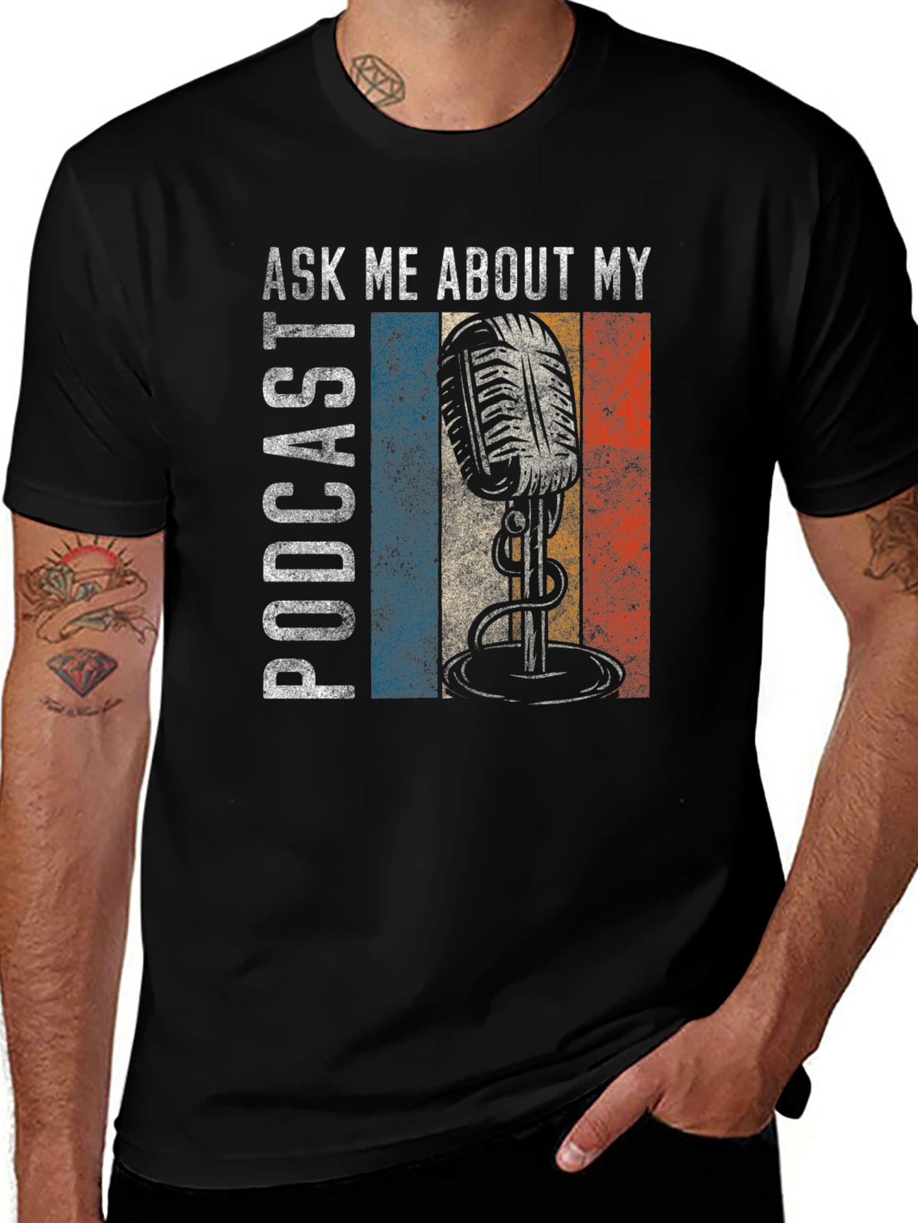 Ask Me About My Podcast T-Shirt