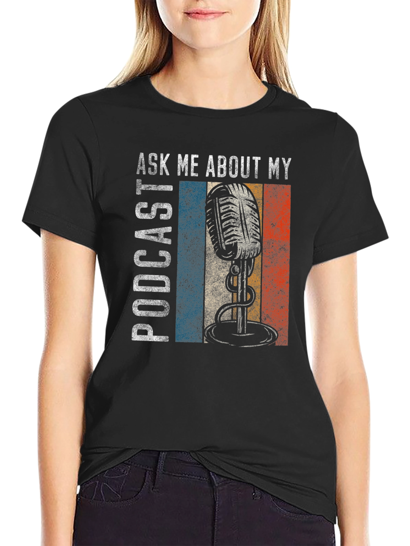 Ask Me About My Podcast T-Shirt