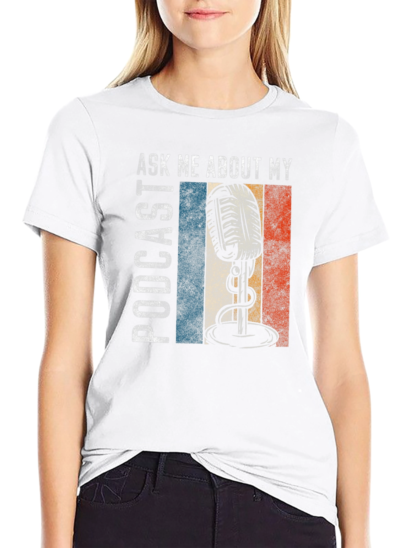 Ask Me About My Podcast T-Shirt