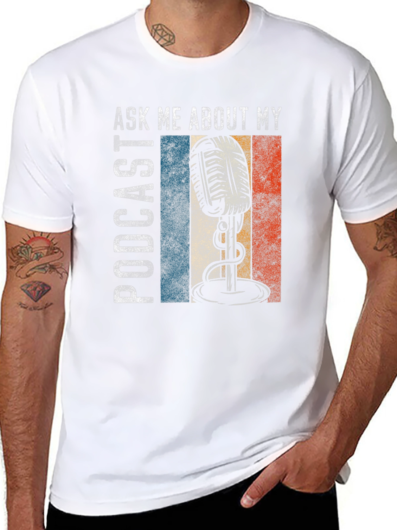 Ask Me About My Podcast T-Shirt