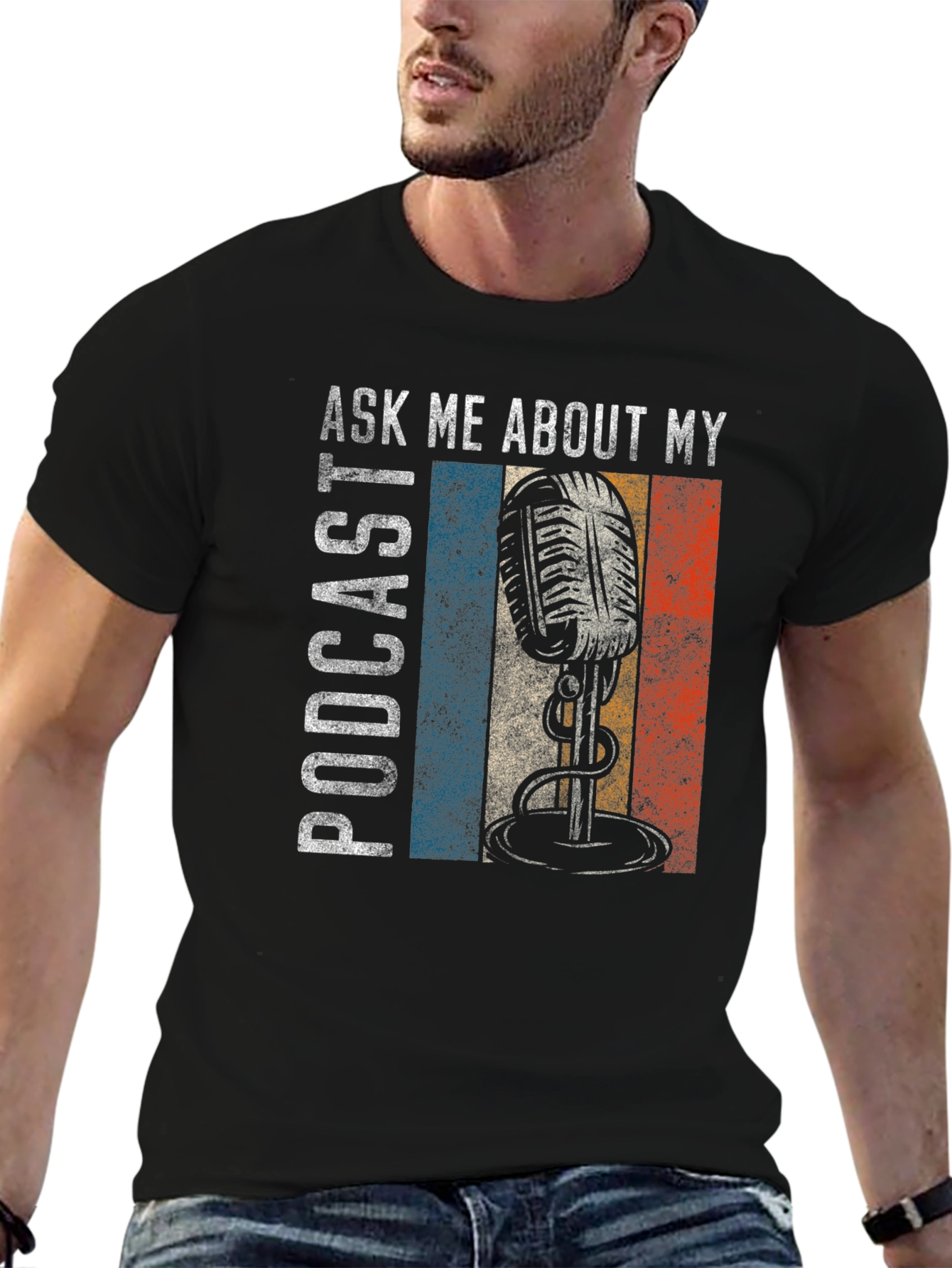 Ask Me About My Podcast T-Shirt