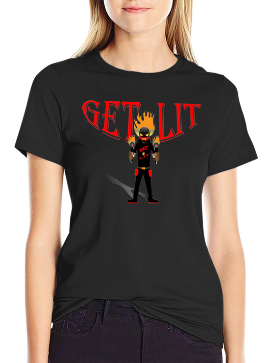 Get Lit Graphic T-Shirt