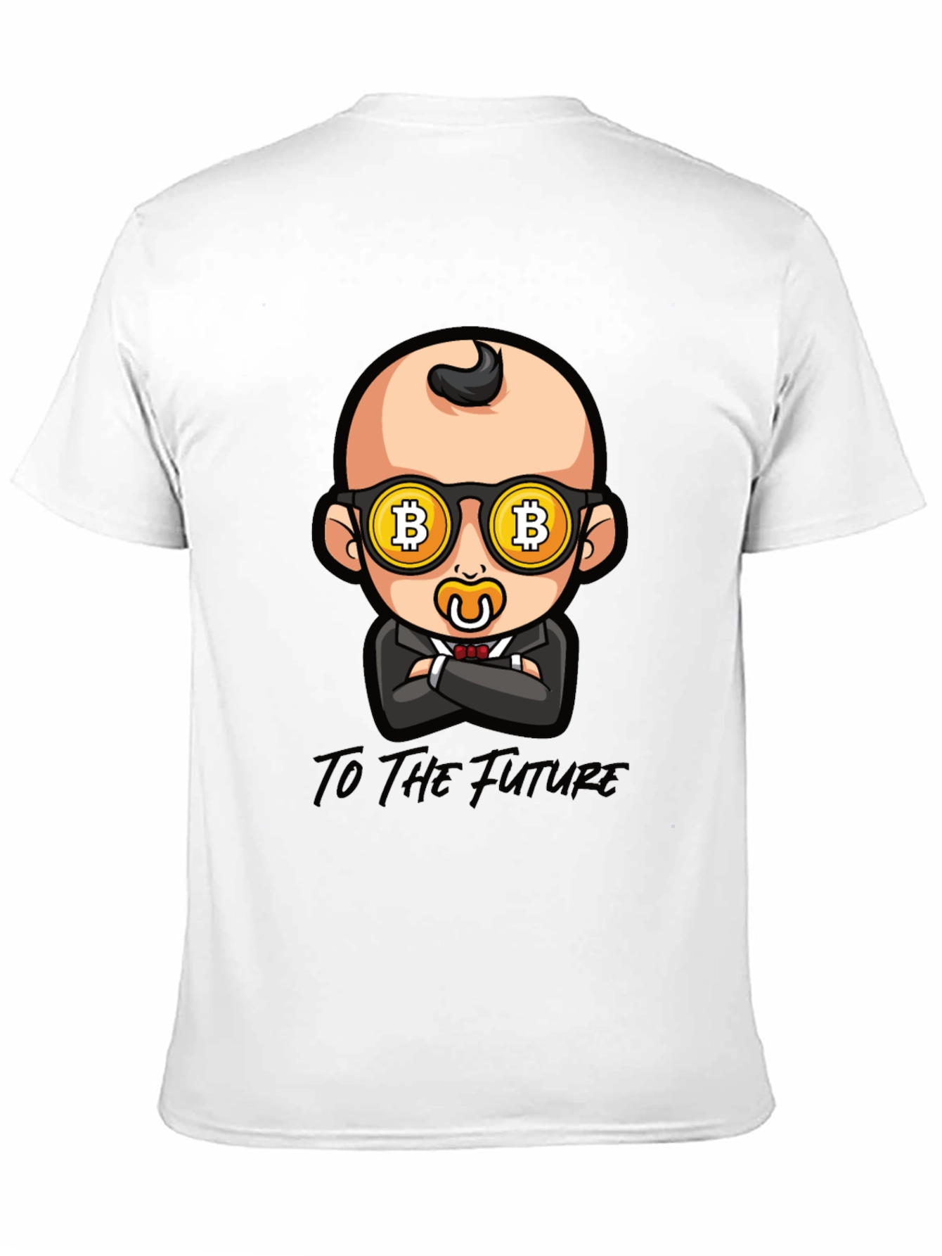 Bitcoin Baby T-Shirt - To The Future Crypto Tee