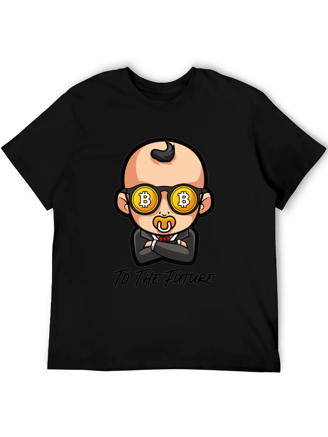 Bitcoin Baby T-Shirt - To The Future Crypto Tee