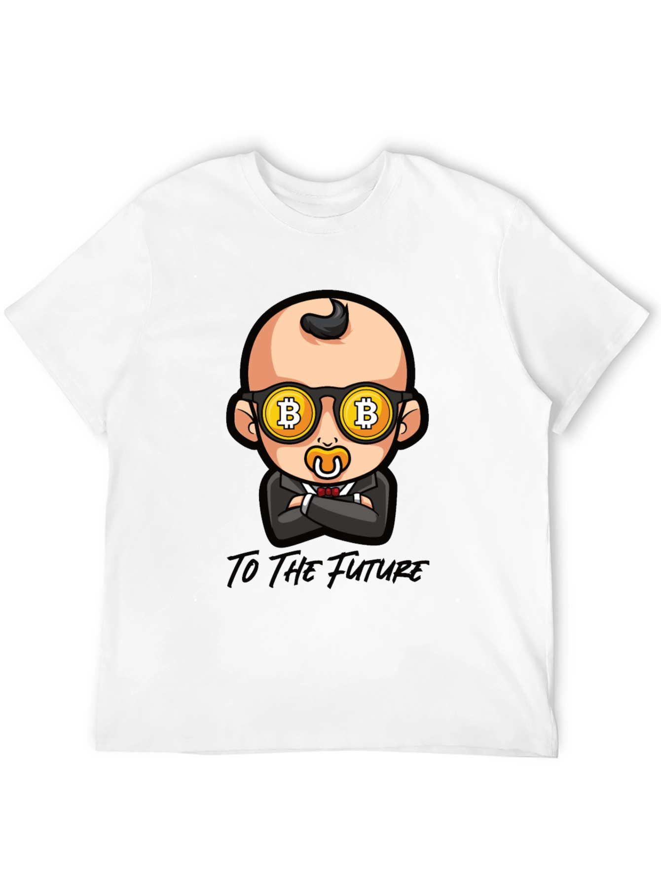Bitcoin Baby T-Shirt - To The Future Crypto Tee