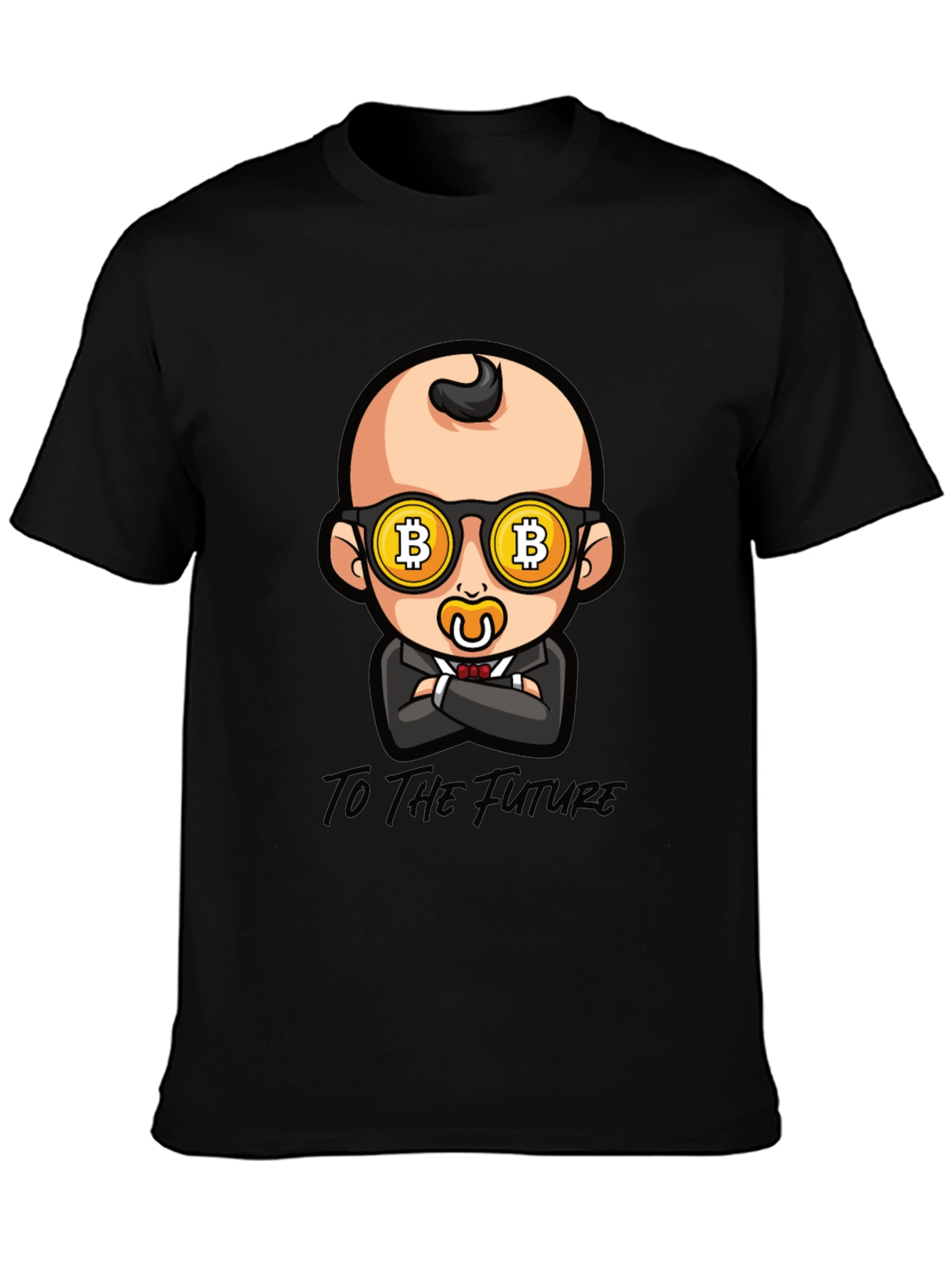 Bitcoin Baby T-Shirt - To The Future Crypto Tee