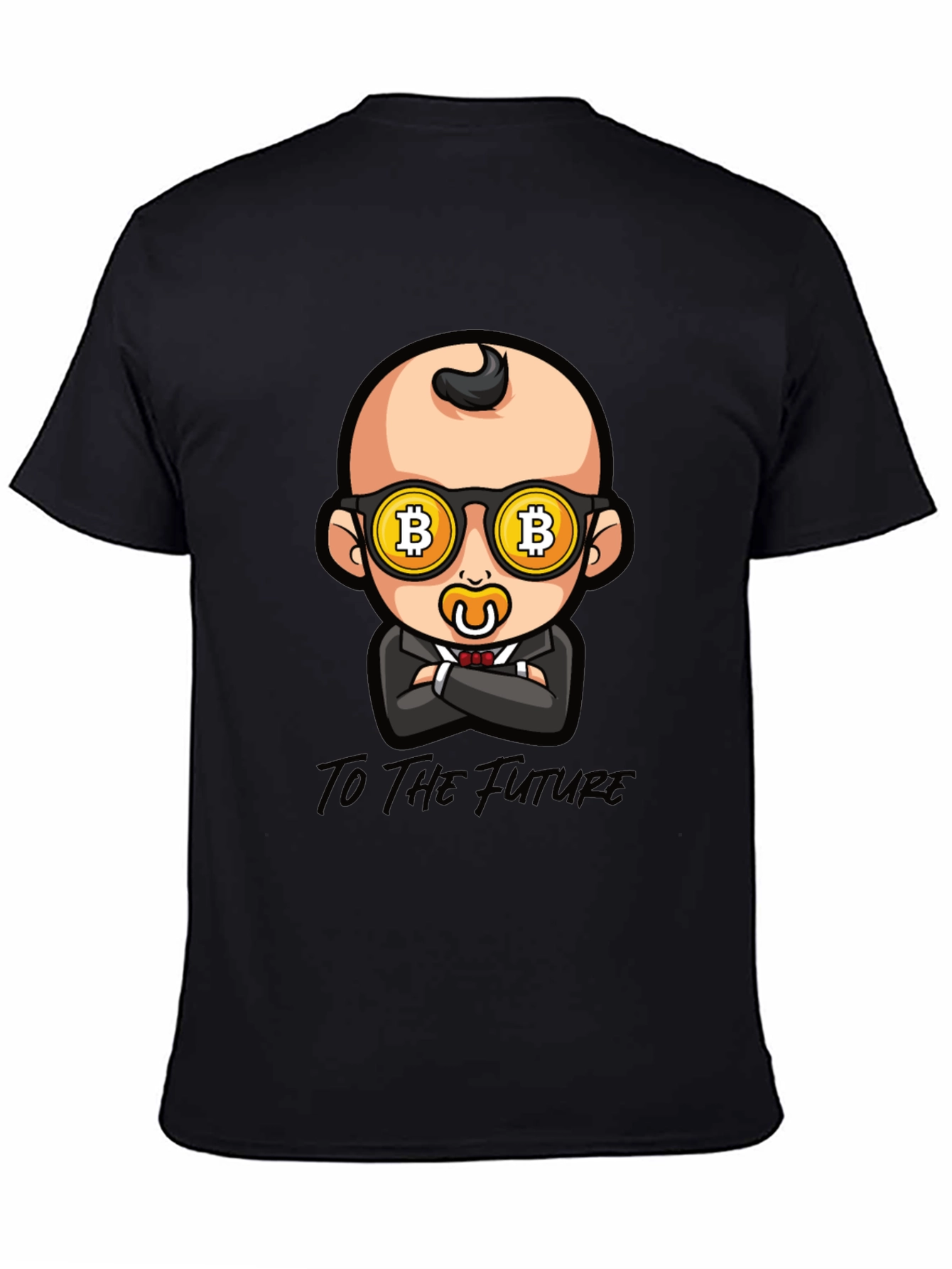 Bitcoin Baby T-Shirt - To The Future Crypto Tee