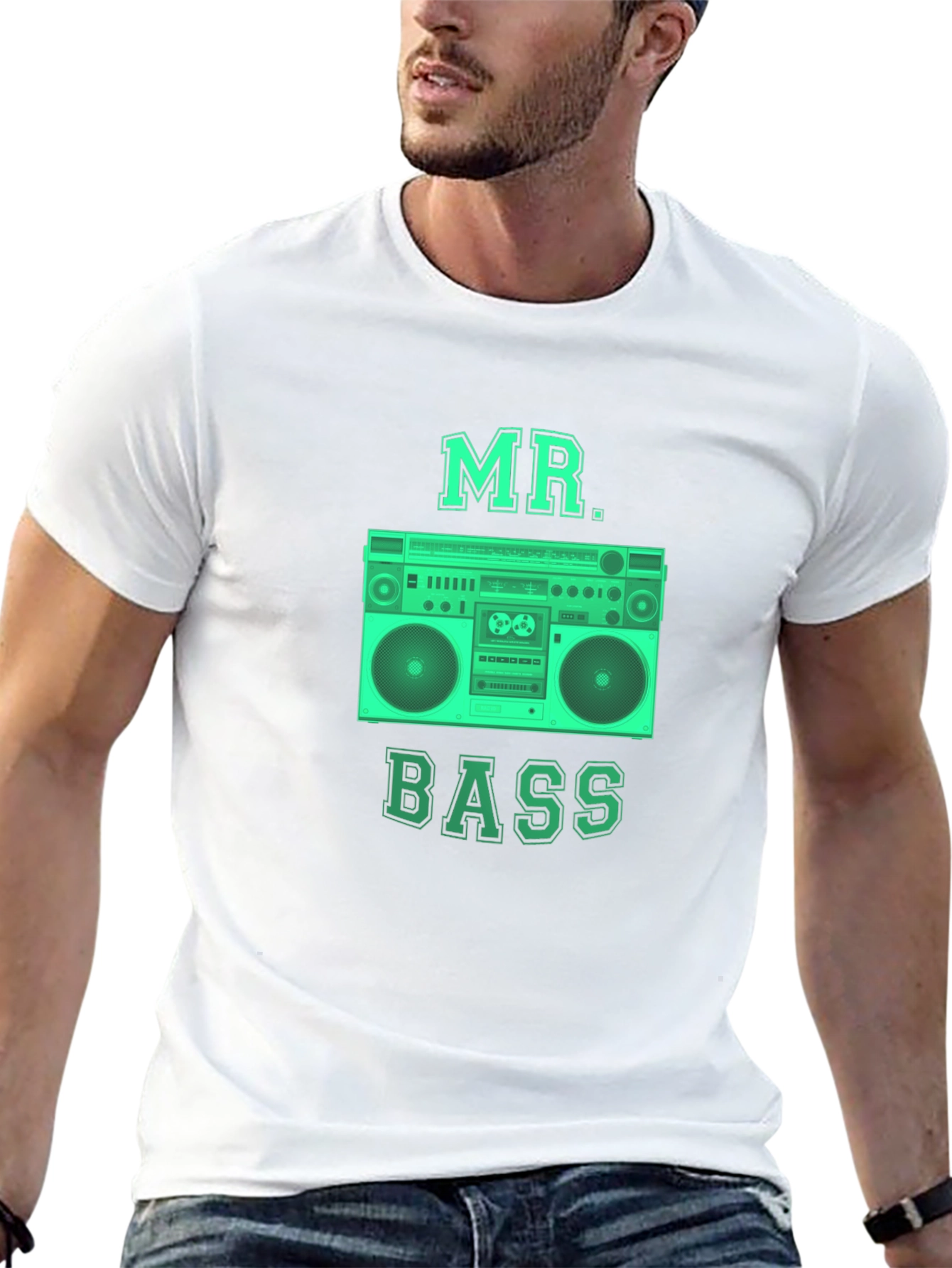 MR. BASS Boombox Graphic Tee