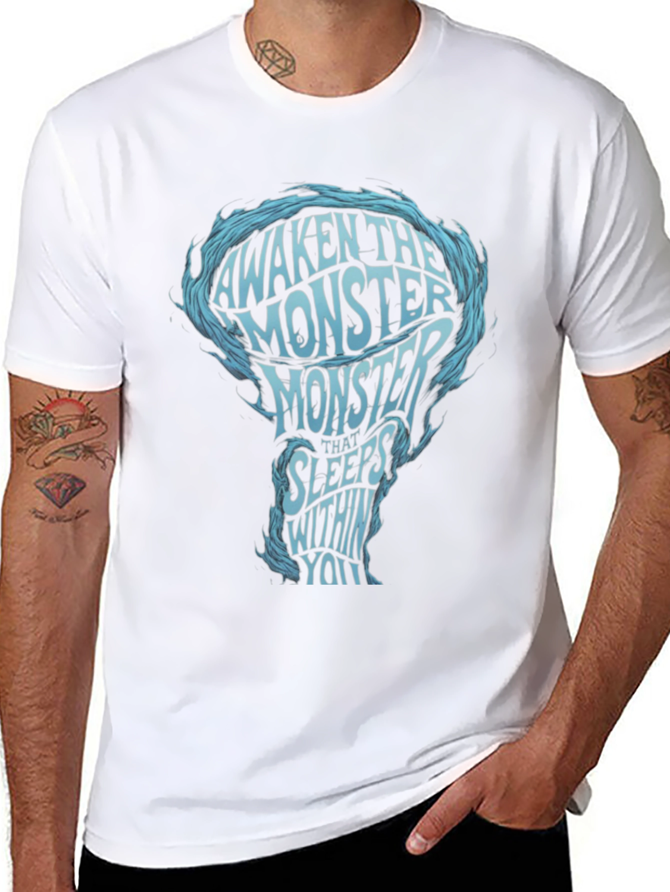 Awaken the Monster Graphic T-Shirt