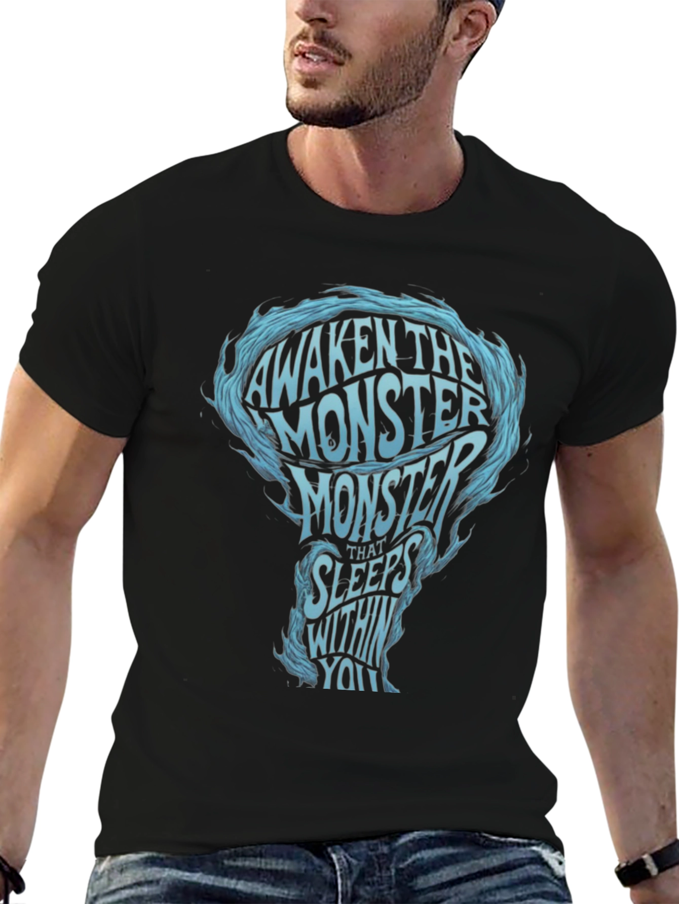 Awaken the Monster Graphic T-Shirt