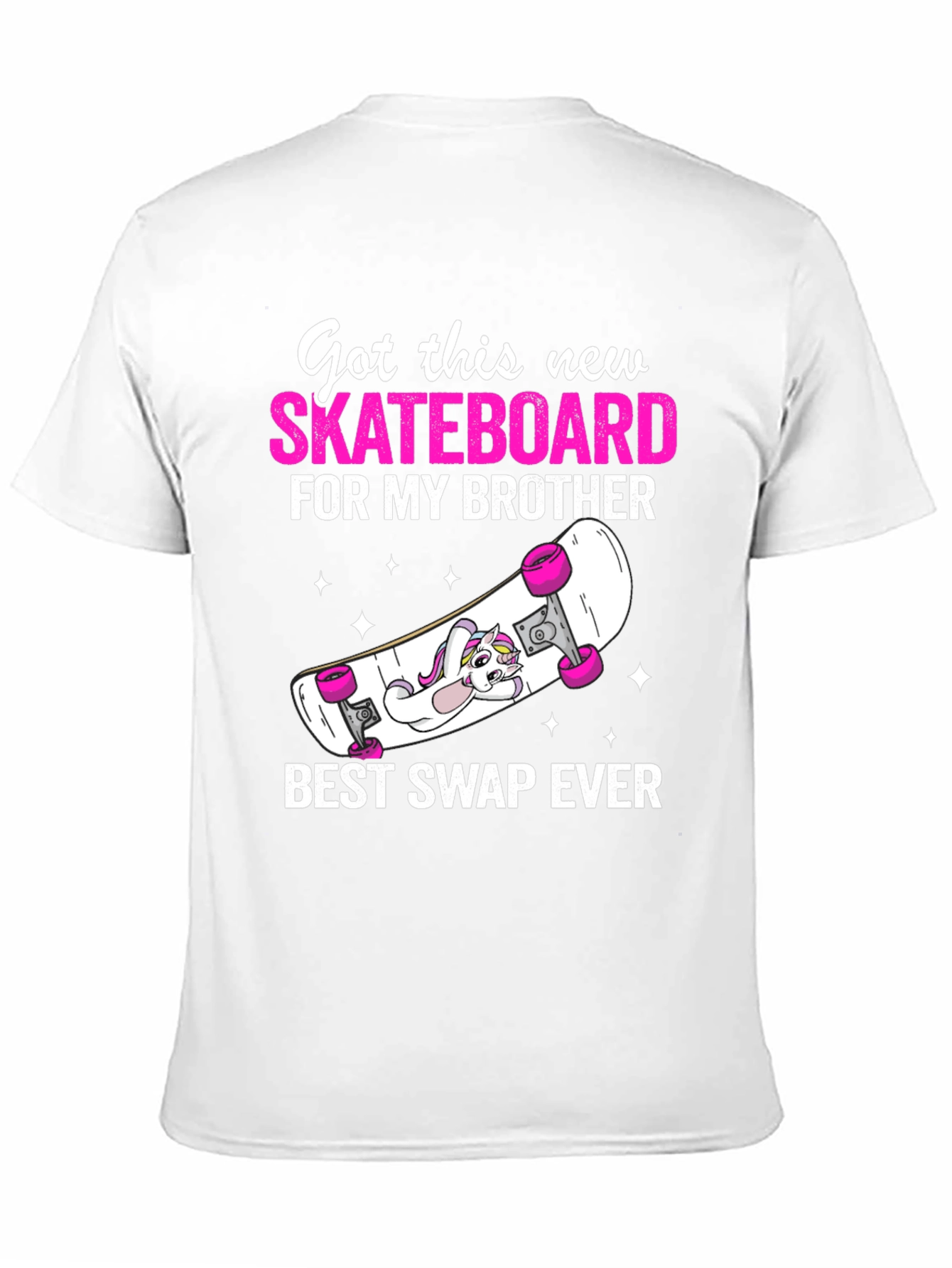Skateboard Brother Graphic Tee - Best Swap Ever!