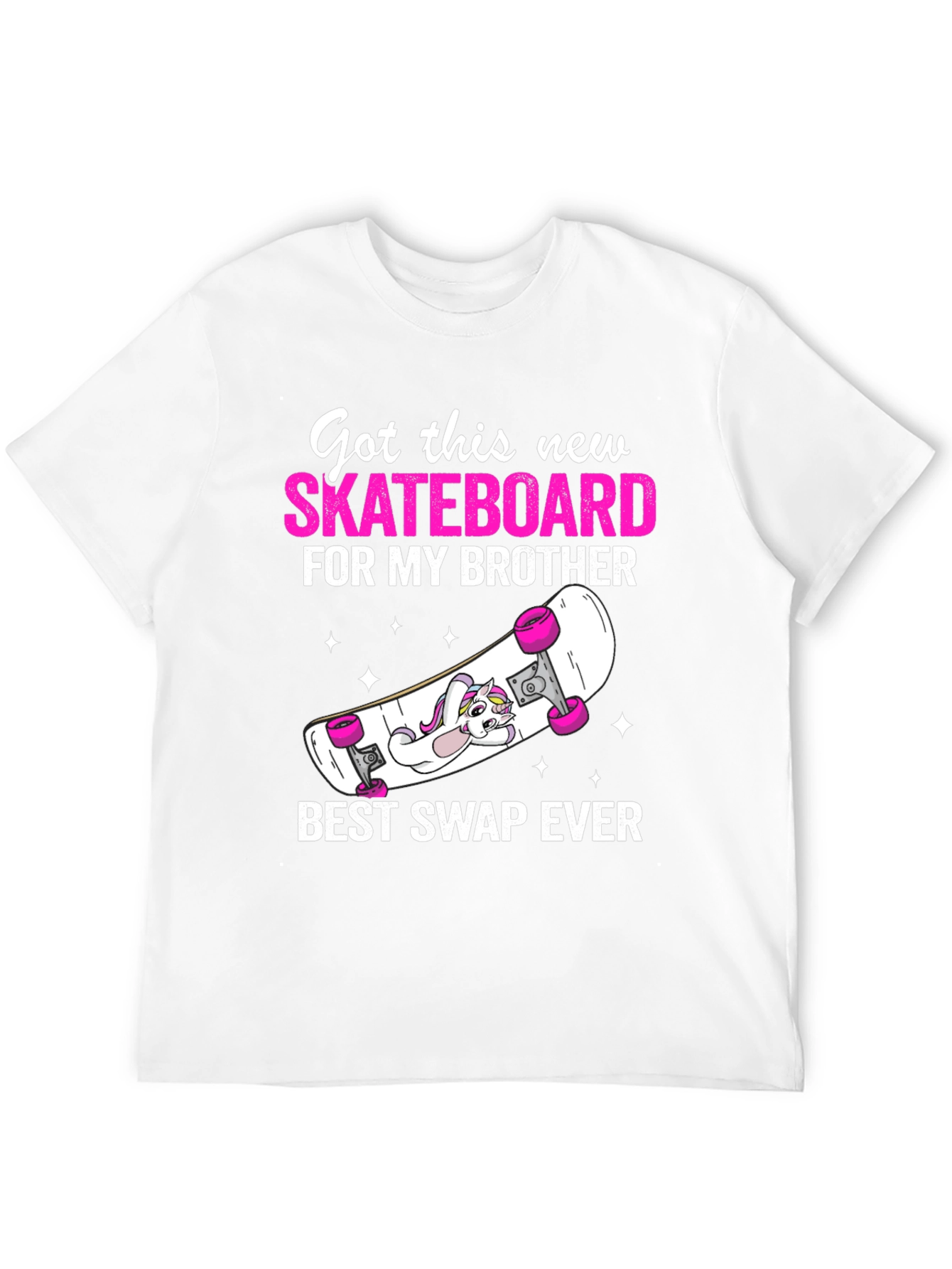 Skateboard Brother Graphic Tee - Best Swap Ever!