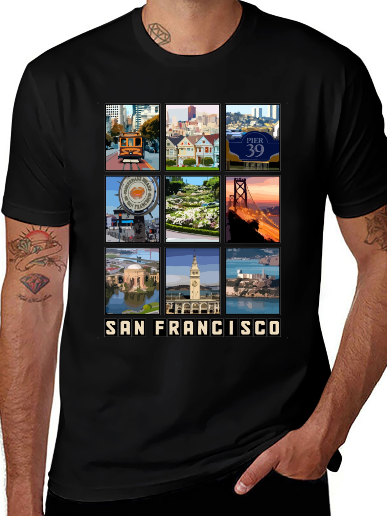 San Francisco Travel Souvenir T-Shirt
