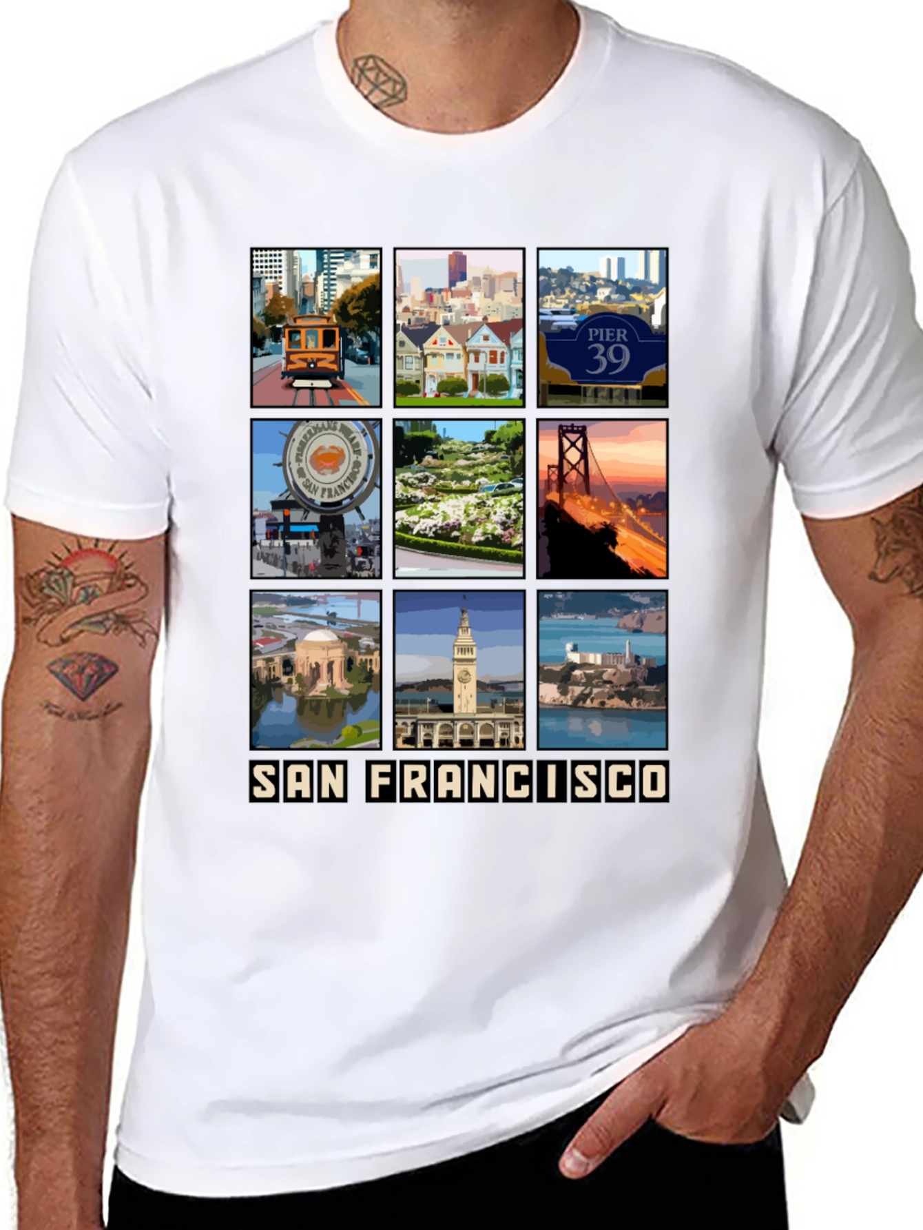 San Francisco Travel Souvenir T-Shirt