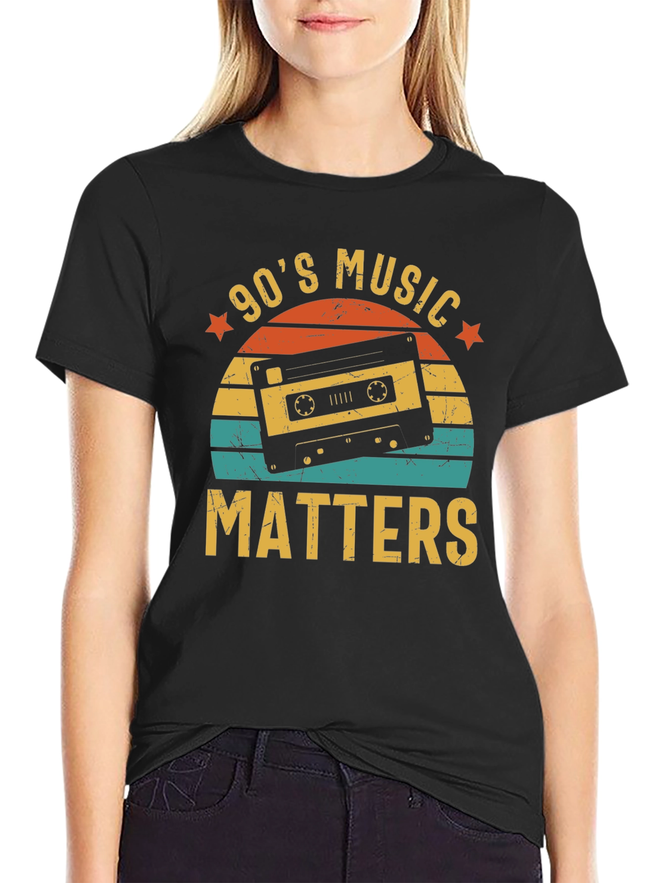 90s Music Matters Graphic T-Shirt
