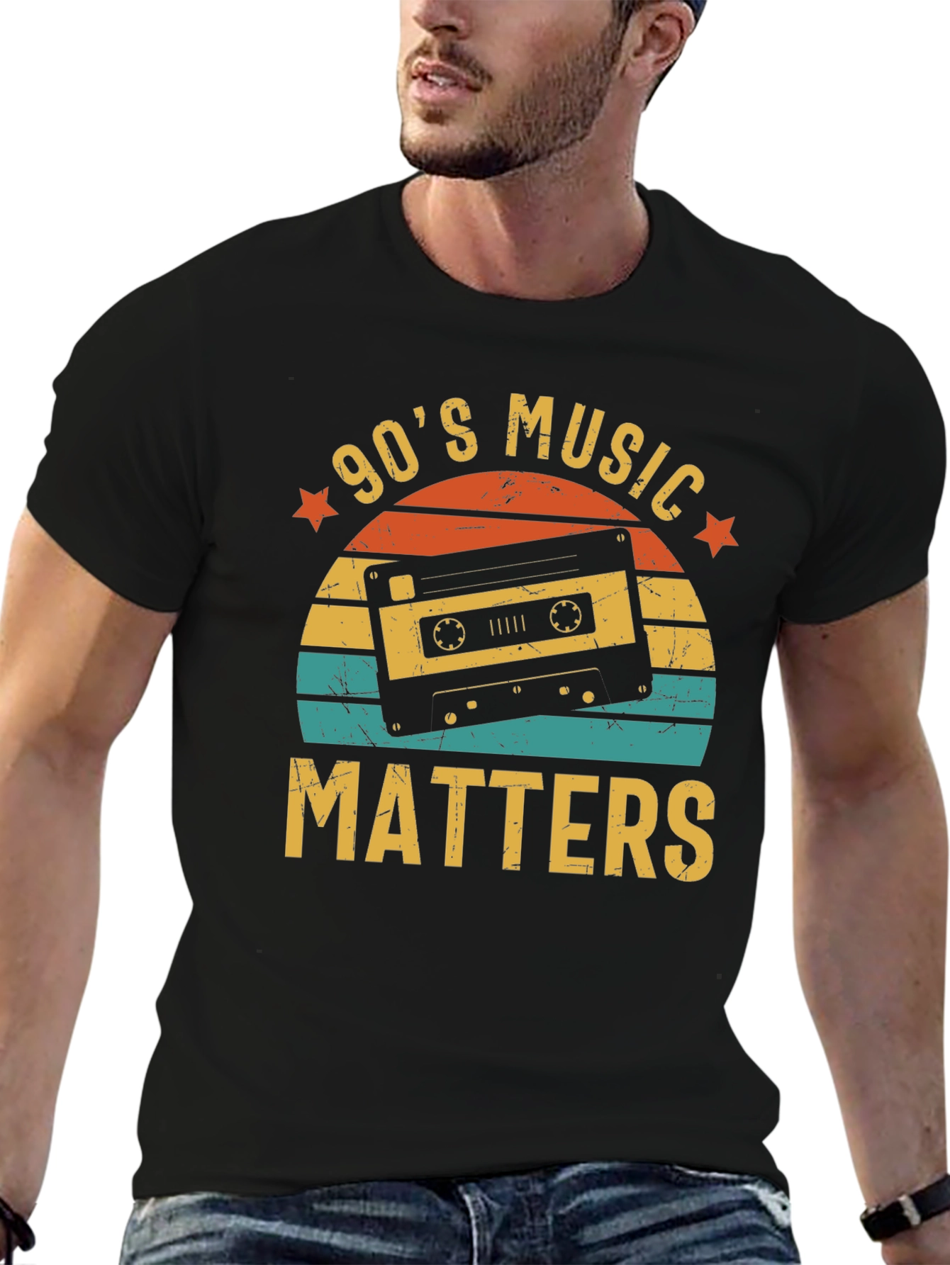 90s Music Matters Graphic T-Shirt