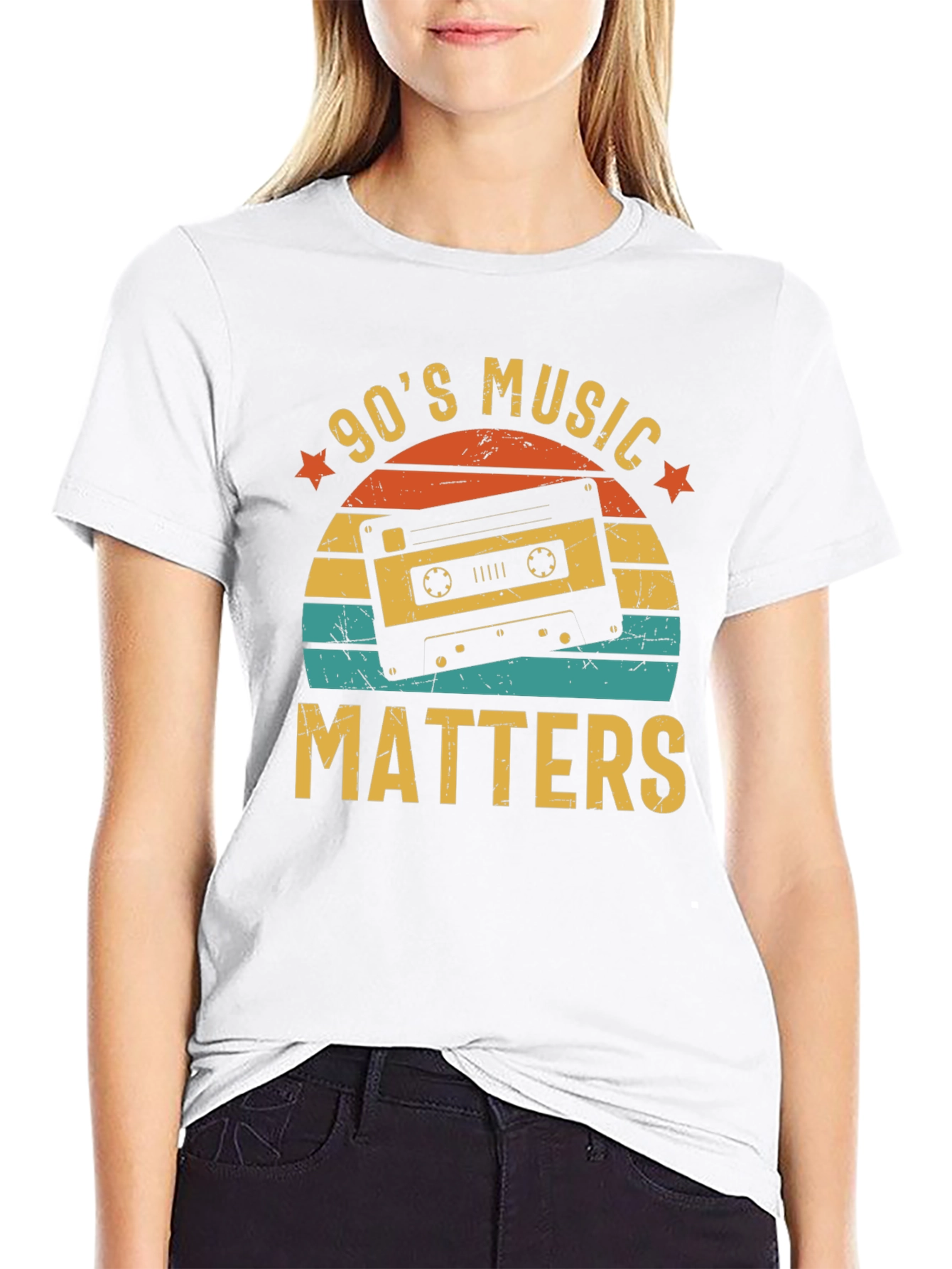 90s Music Matters Graphic T-Shirt