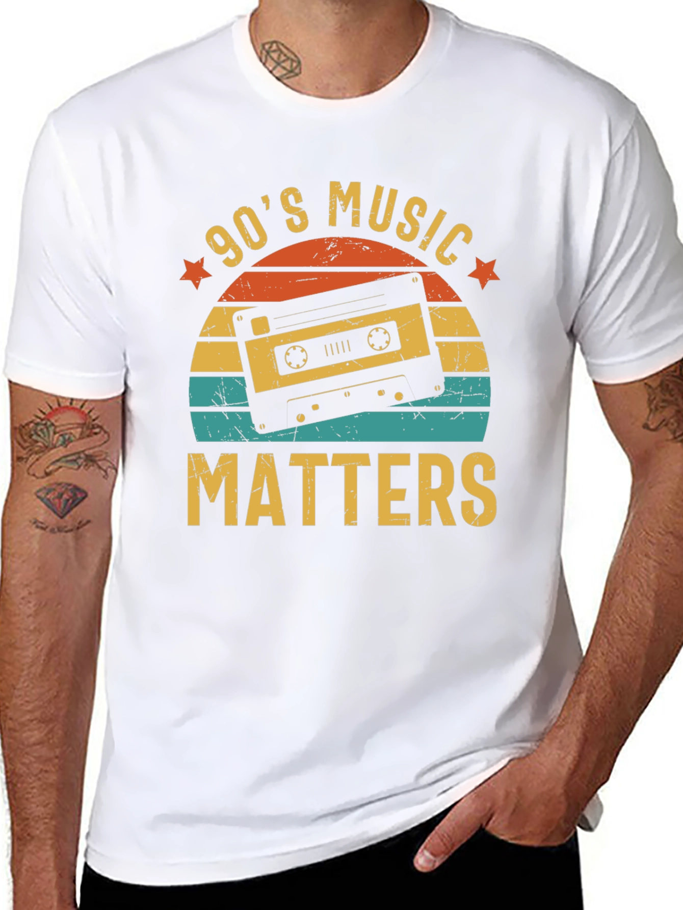 90s Music Matters Graphic T-Shirt