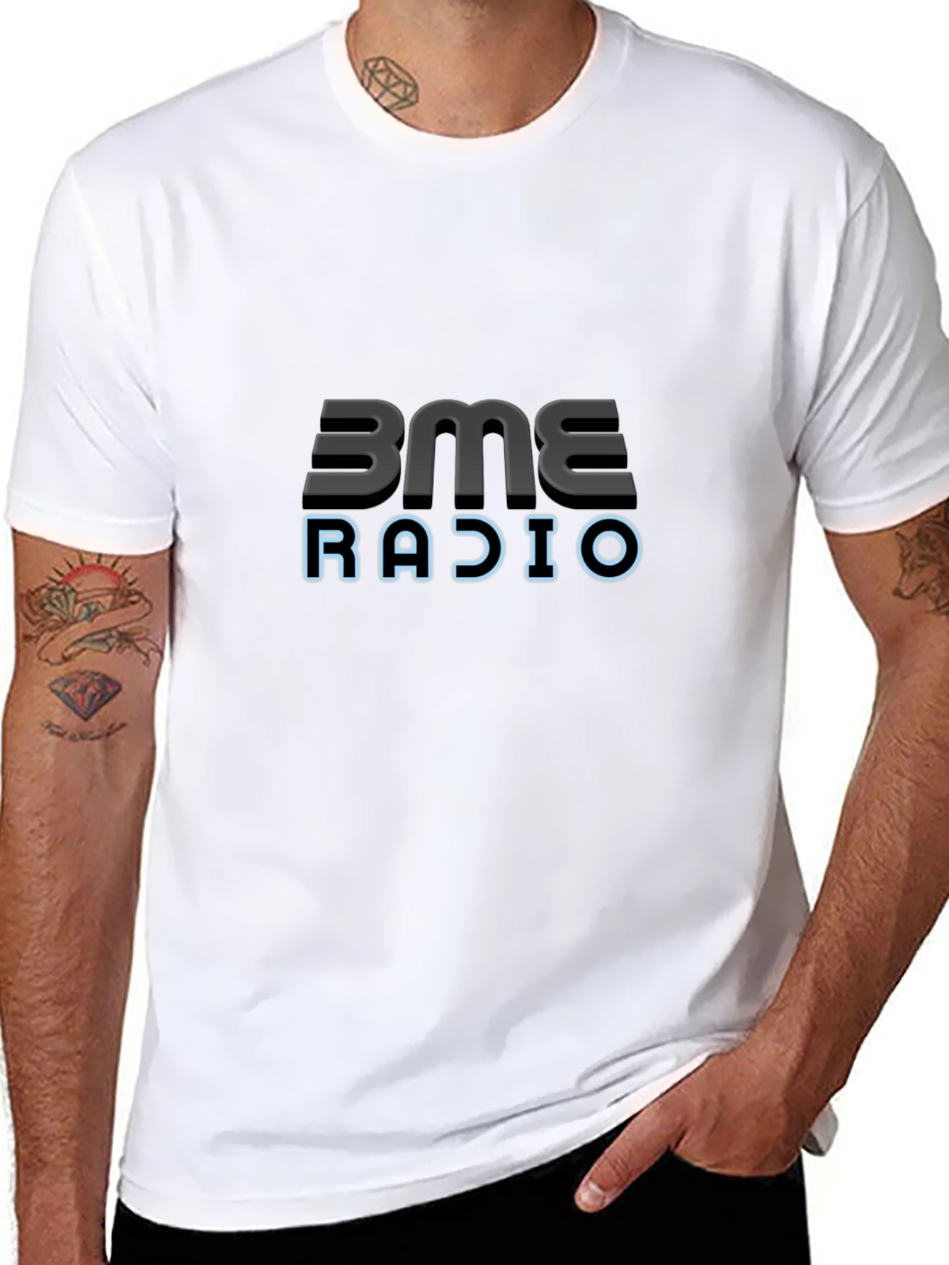 BME Radio Black Graphic T-Shirt